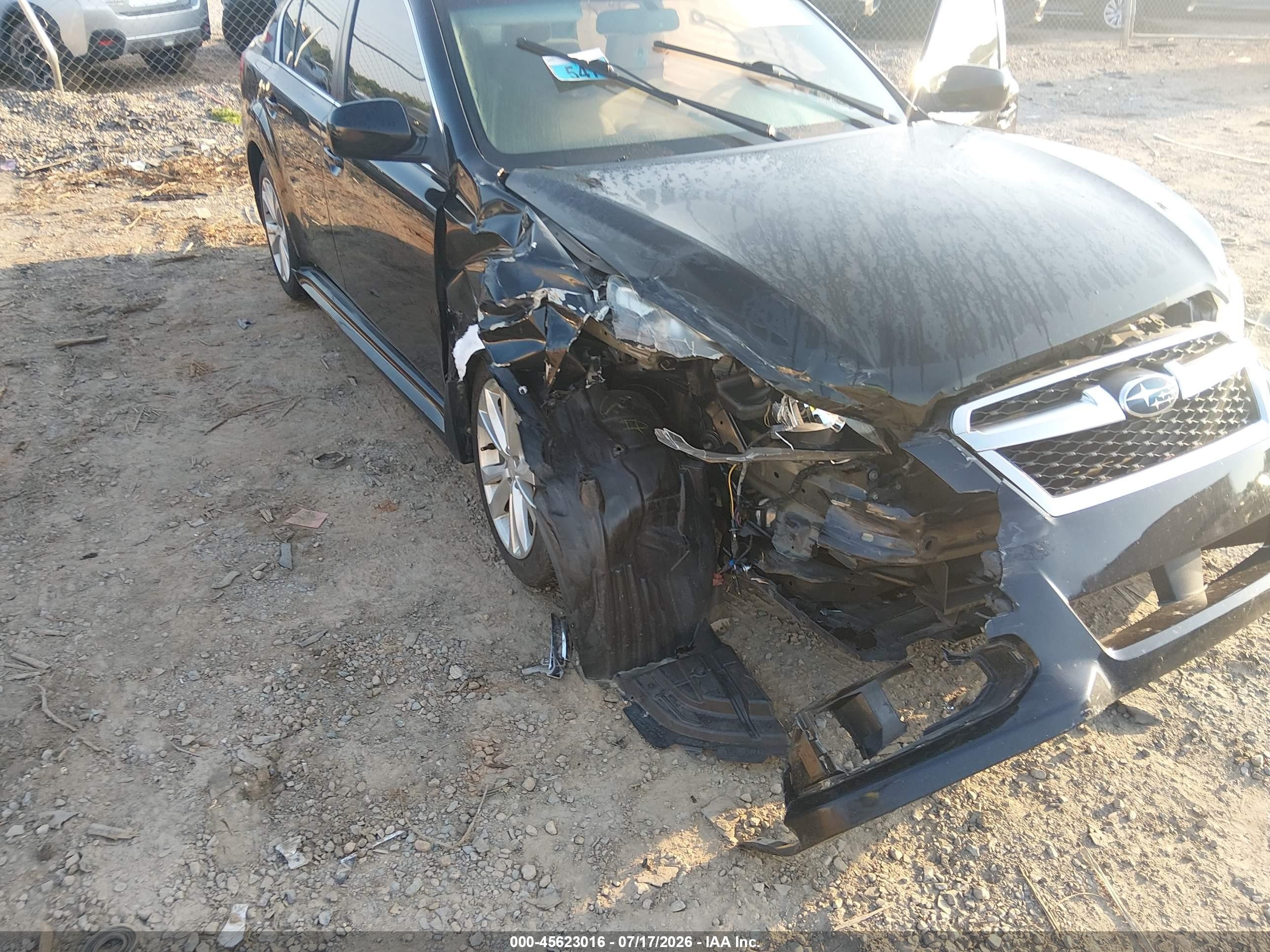 2013 Subaru Legacy 2.5i Premium Black vin: 4S3BMCG60D3030399