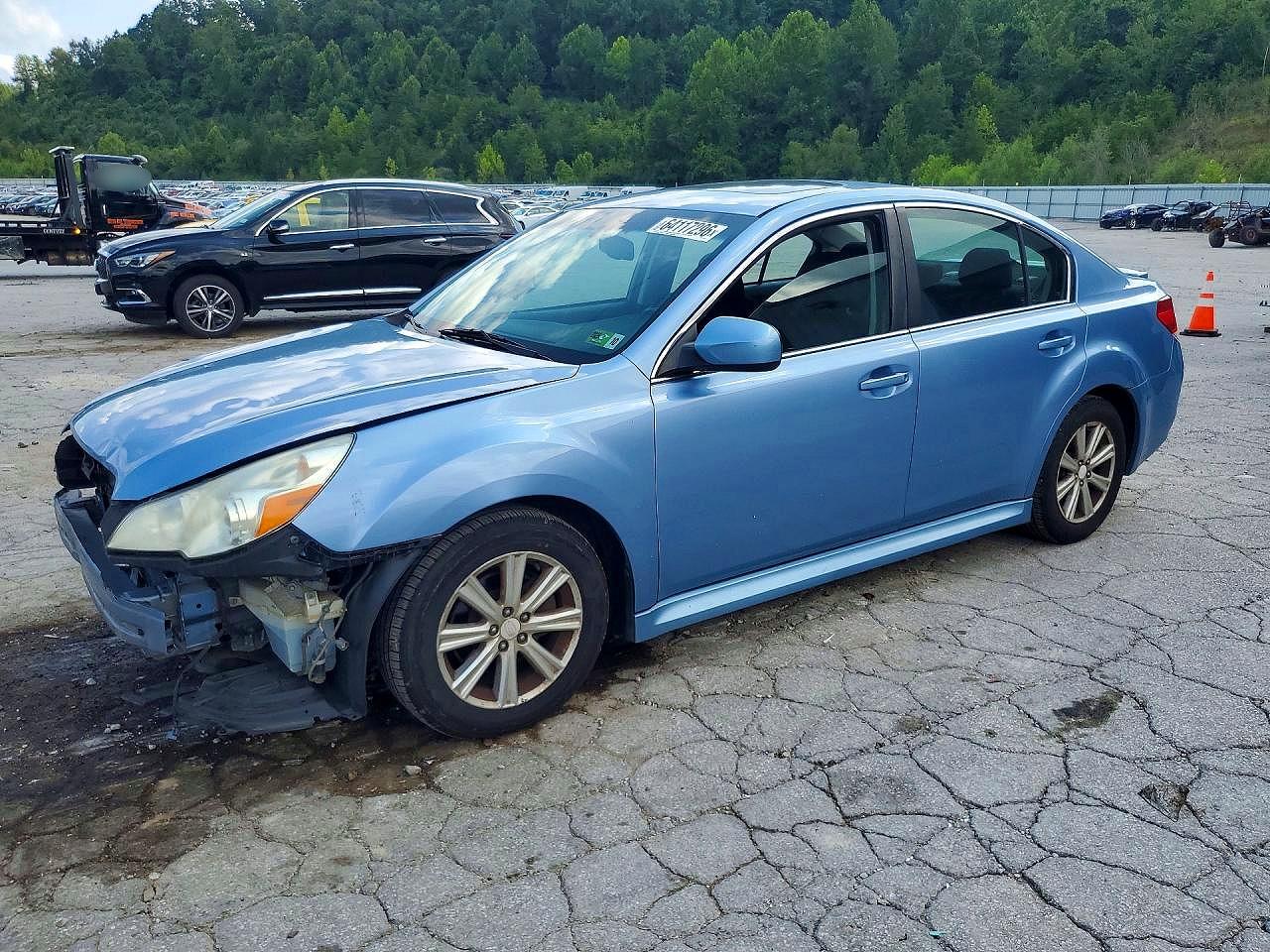 2010 Subaru Legacy 2.5i Premium Синий vin: 4S3BMCG61A3230784