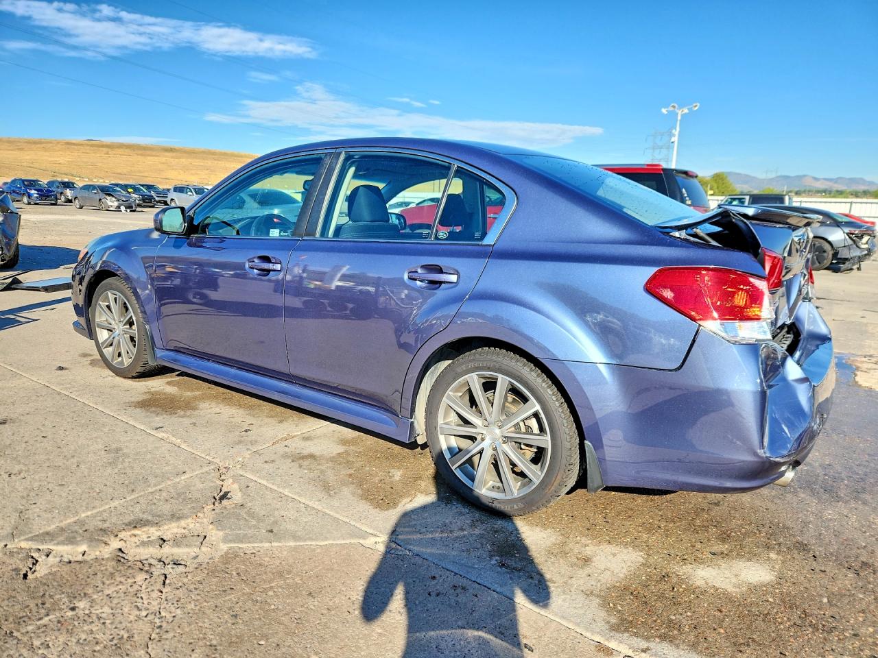 2013 Subaru Legacy 2.5i Premium Blue vin: 4S3BMCG62D3040223