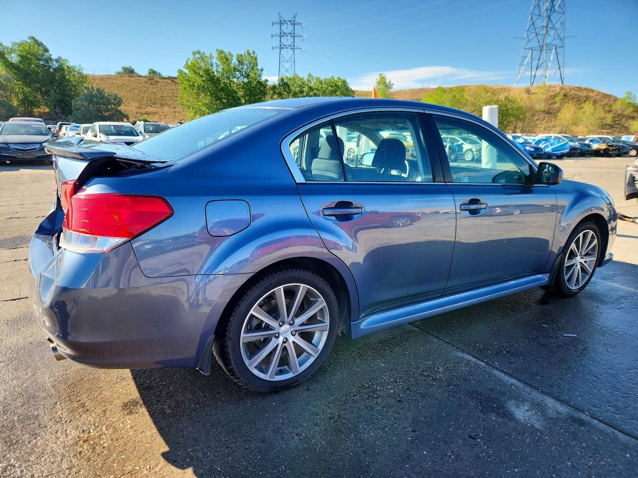2013 Subaru Legacy 2.5i Premium Blue vin: 4S3BMCG62D3040223