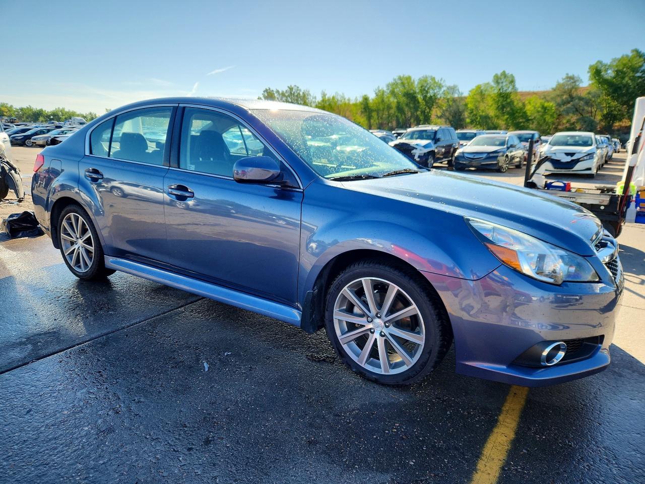2013 Subaru Legacy 2.5i Premium Blue vin: 4S3BMCG62D3040223