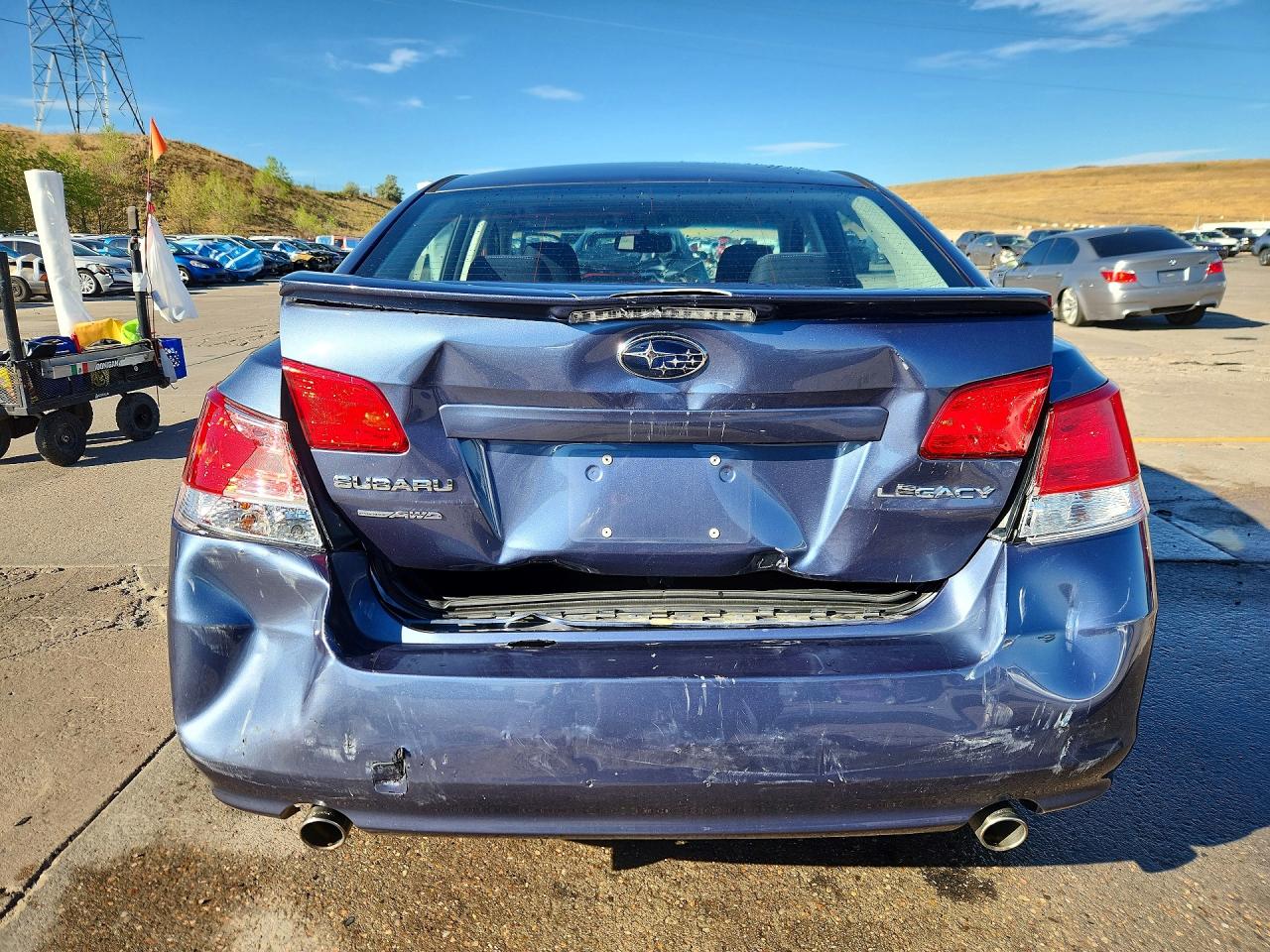 2013 Subaru Legacy 2.5i Premium Blue vin: 4S3BMCG62D3040223