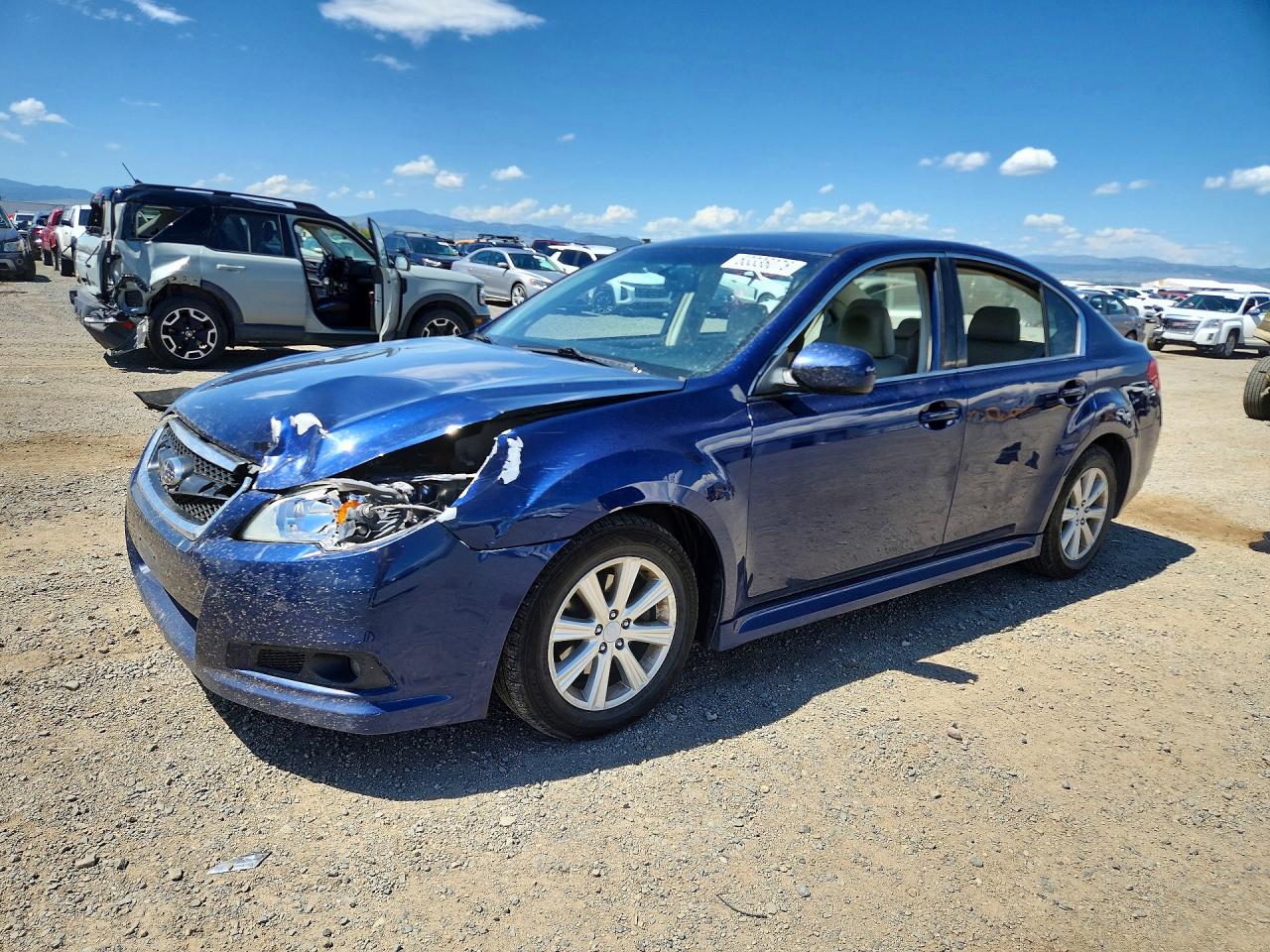 2011 Subaru Legacy 2.5i Premium Blue vin: 4S3BMCG63B3255364