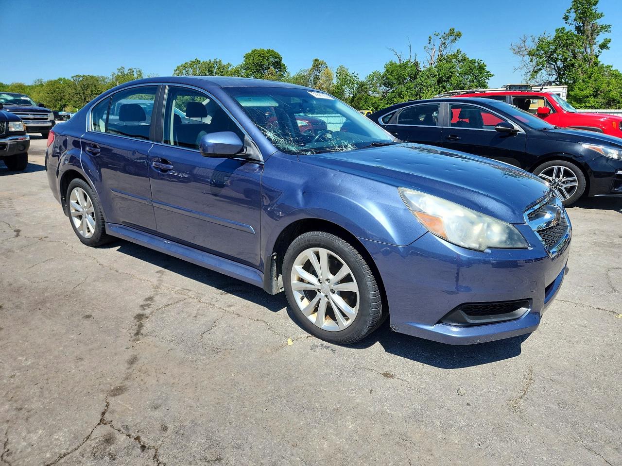 2013 Subaru Legacy 2.5i Premium Blue vin: 4S3BMCG63D3012799