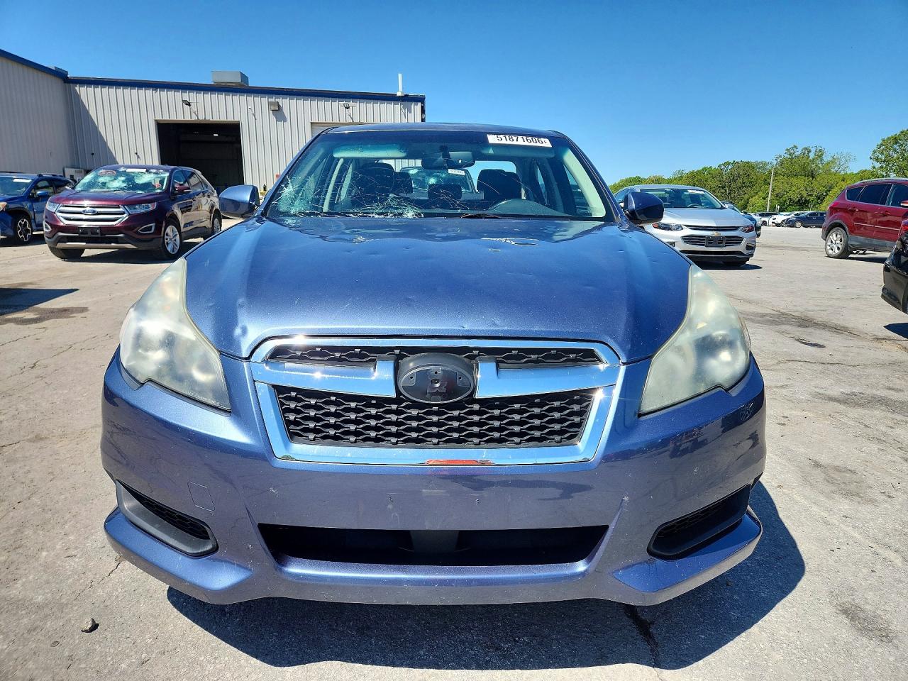 2013 Subaru Legacy 2.5i Premium Blue vin: 4S3BMCG63D3012799