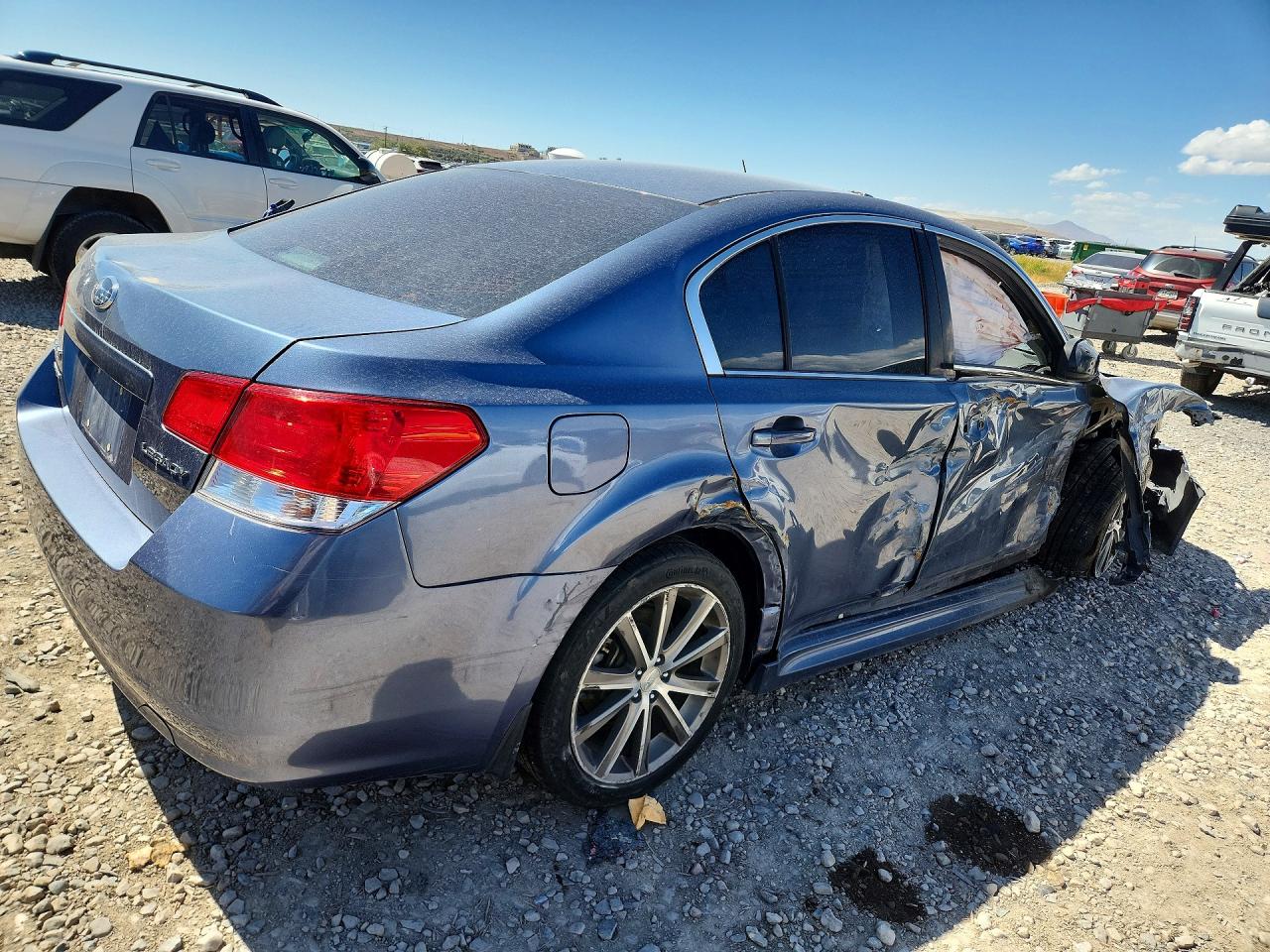 2013 Subaru Legacy 2.5i Premium Синий vin: 4S3BMCG63D3040358