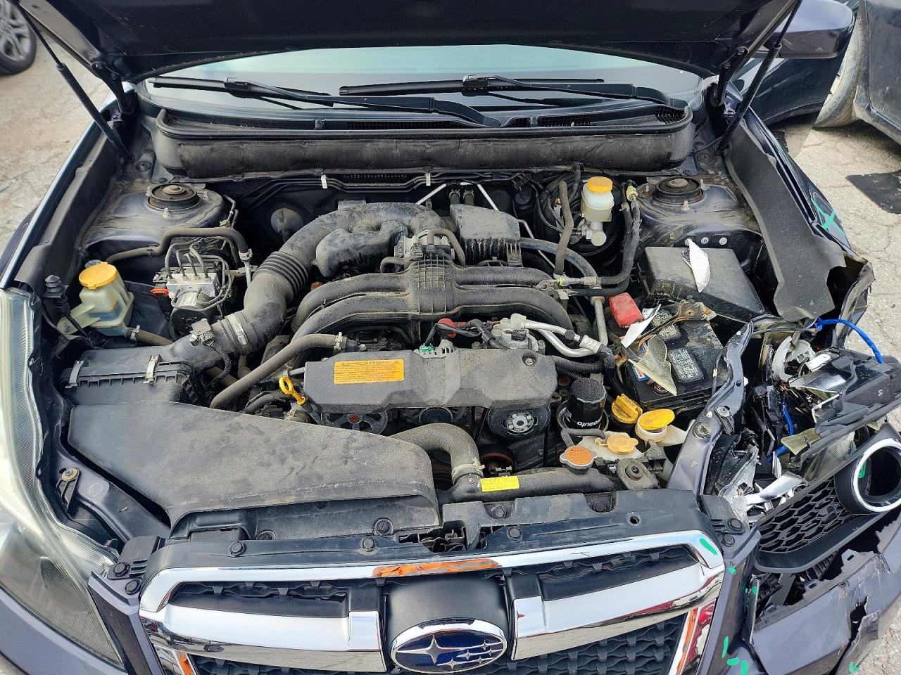 2013 Subaru Legacy 2.5i Premium Серый vin: 4S3BMCG64D3044063