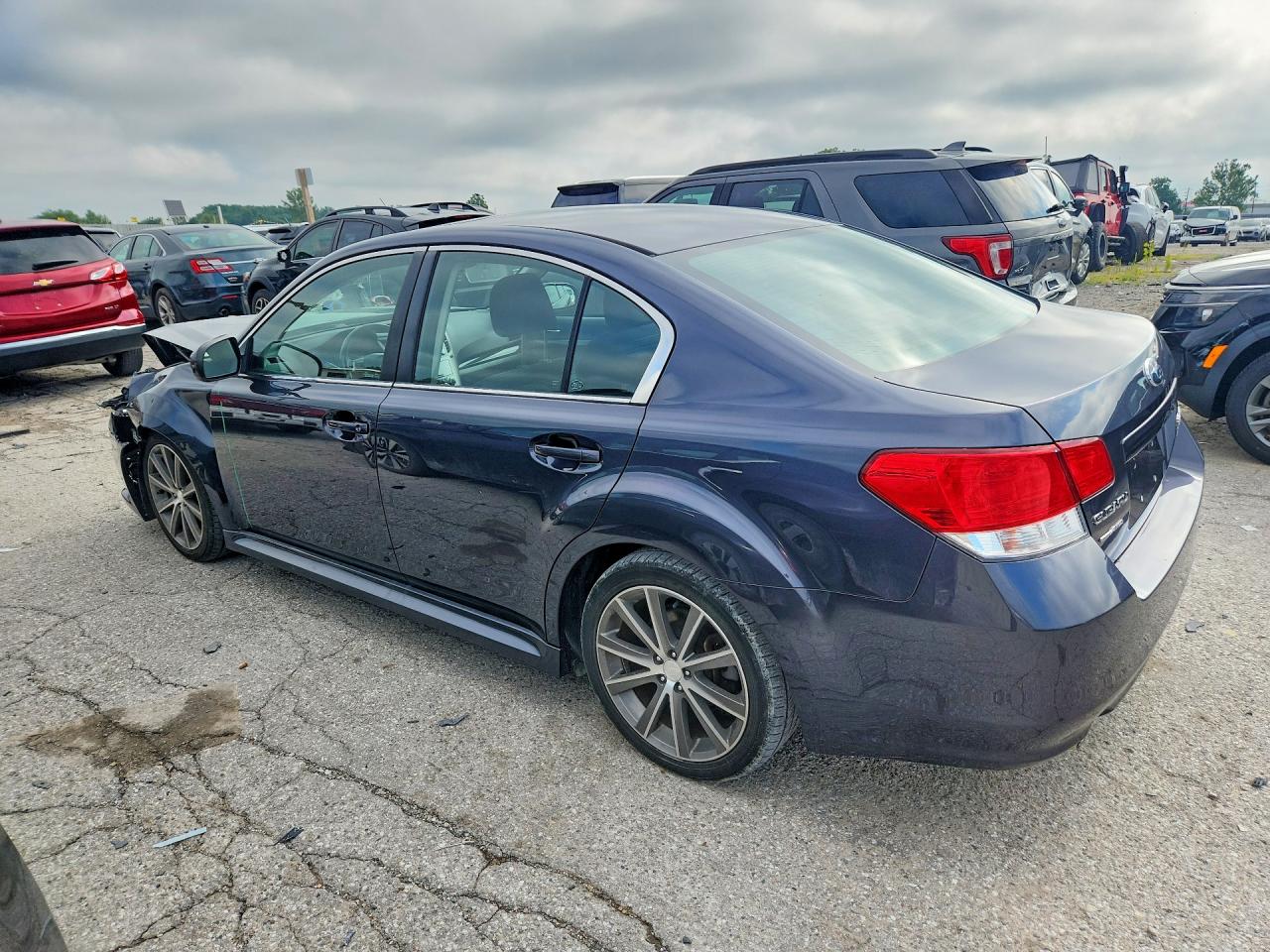 2013 Subaru Legacy 2.5i Premium Серый vin: 4S3BMCG64D3044063