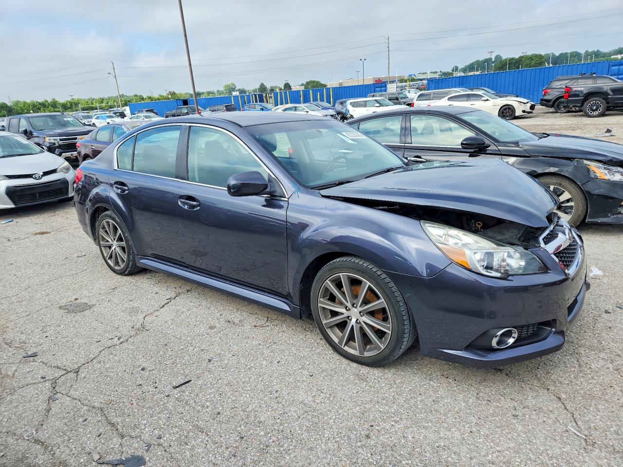 2013 Subaru Legacy 2.5i Premium Серый vin: 4S3BMCG64D3044063