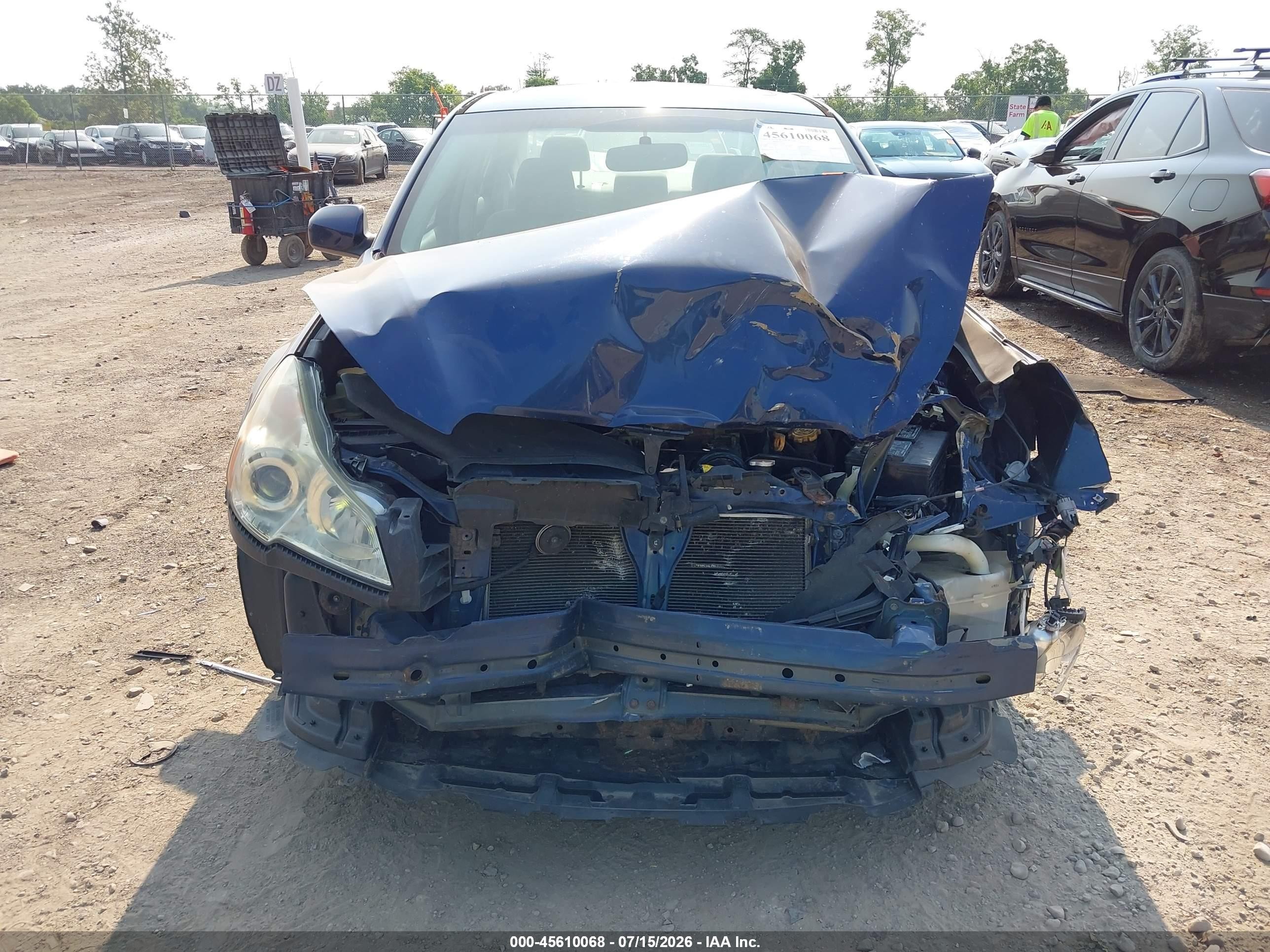 2010 Subaru Legacy 2.5i Premium Blue vin: 4S3BMCG66A3215536