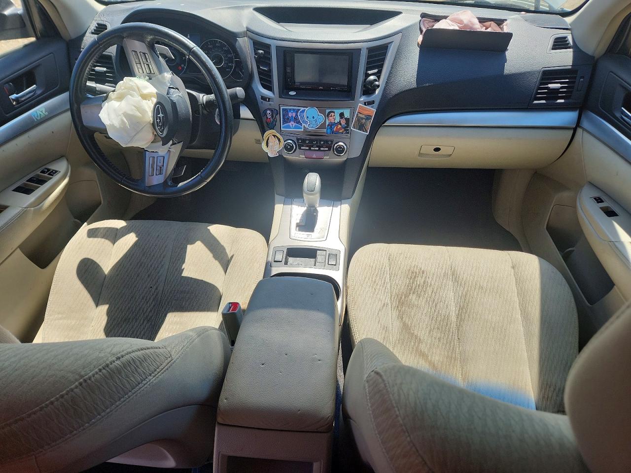 2010 Subaru Legacy 2.5i Premium White vin: 4S3BMCG66A3222860