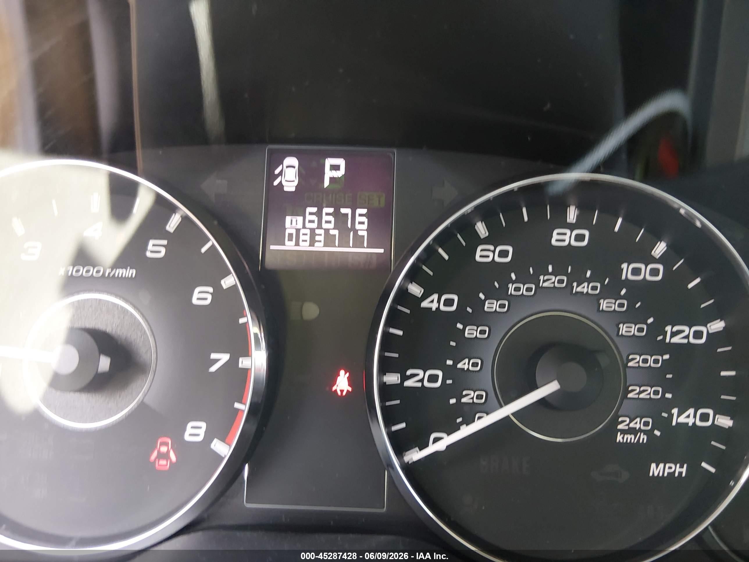 2011 Subaru Legacy 2.5i Premium Red vin: 4S3BMCG66B3241314