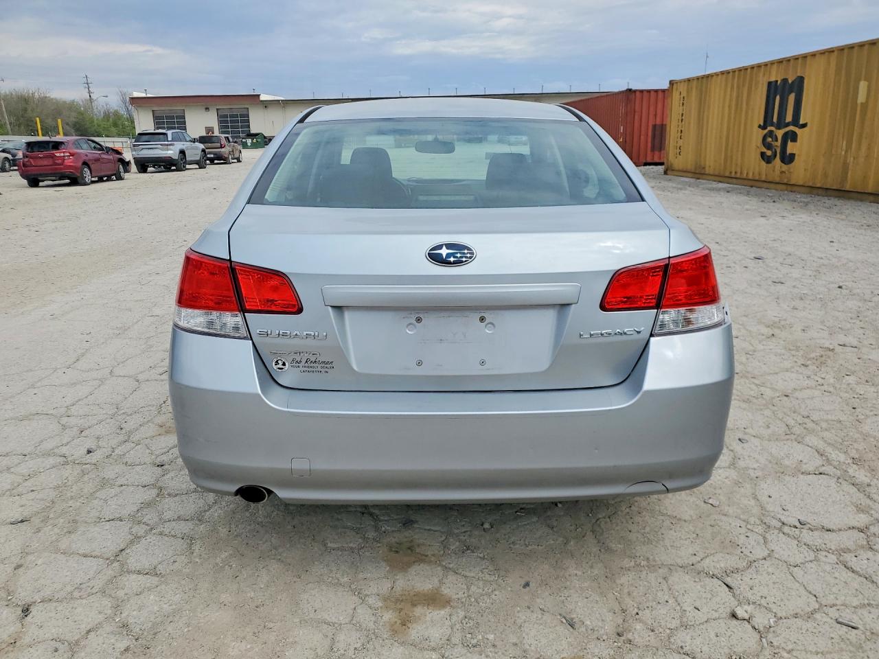 2012 Subaru Legacy 2.5i Premium Silver vin: 4S3BMCG66C3012696