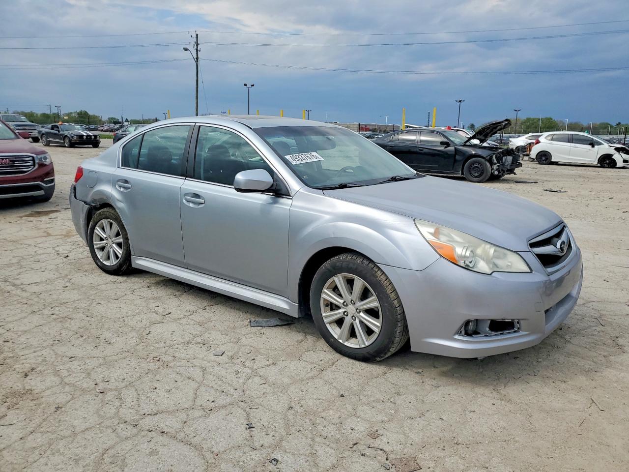 2012 Subaru Legacy 2.5i Premium Silver vin: 4S3BMCG66C3012696