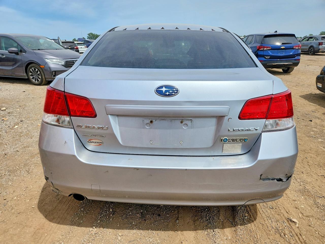 2012 Subaru Legacy 2.5i Premium Серебряный vin: 4S3BMCG66C3030924
