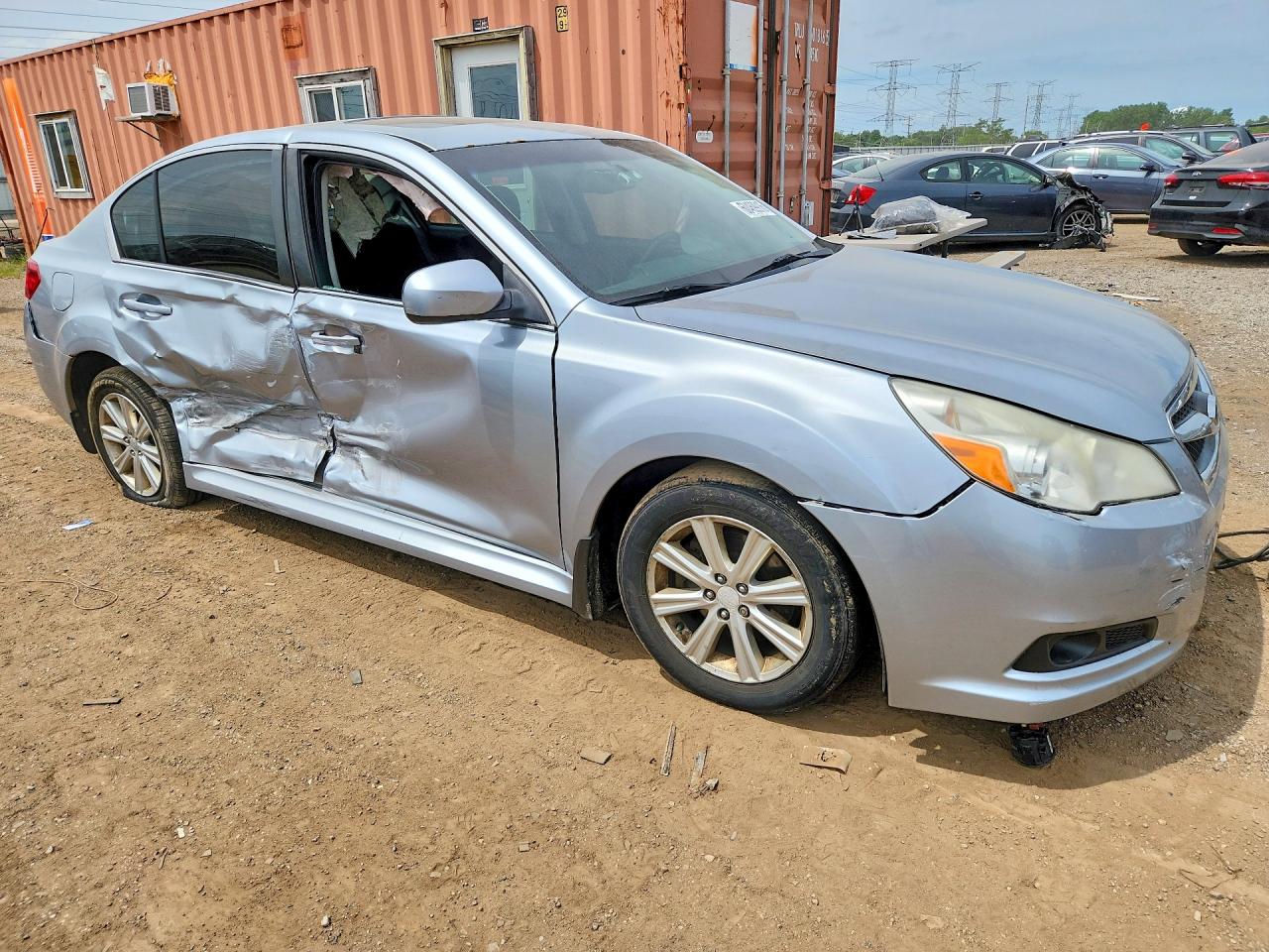 2012 Subaru Legacy 2.5i Premium Серебряный vin: 4S3BMCG66C3030924