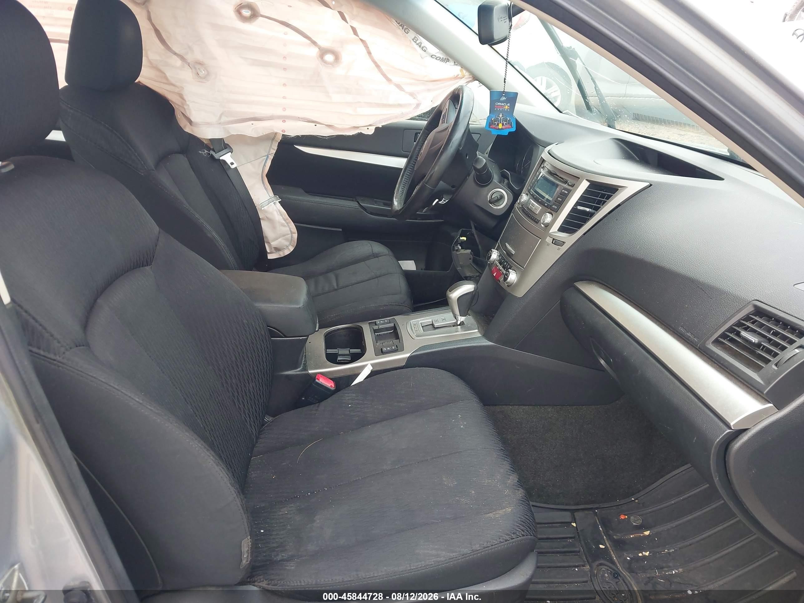 2012 Subaru Legacy 2.5i Premium Silver vin: 4S3BMCG67C3002338