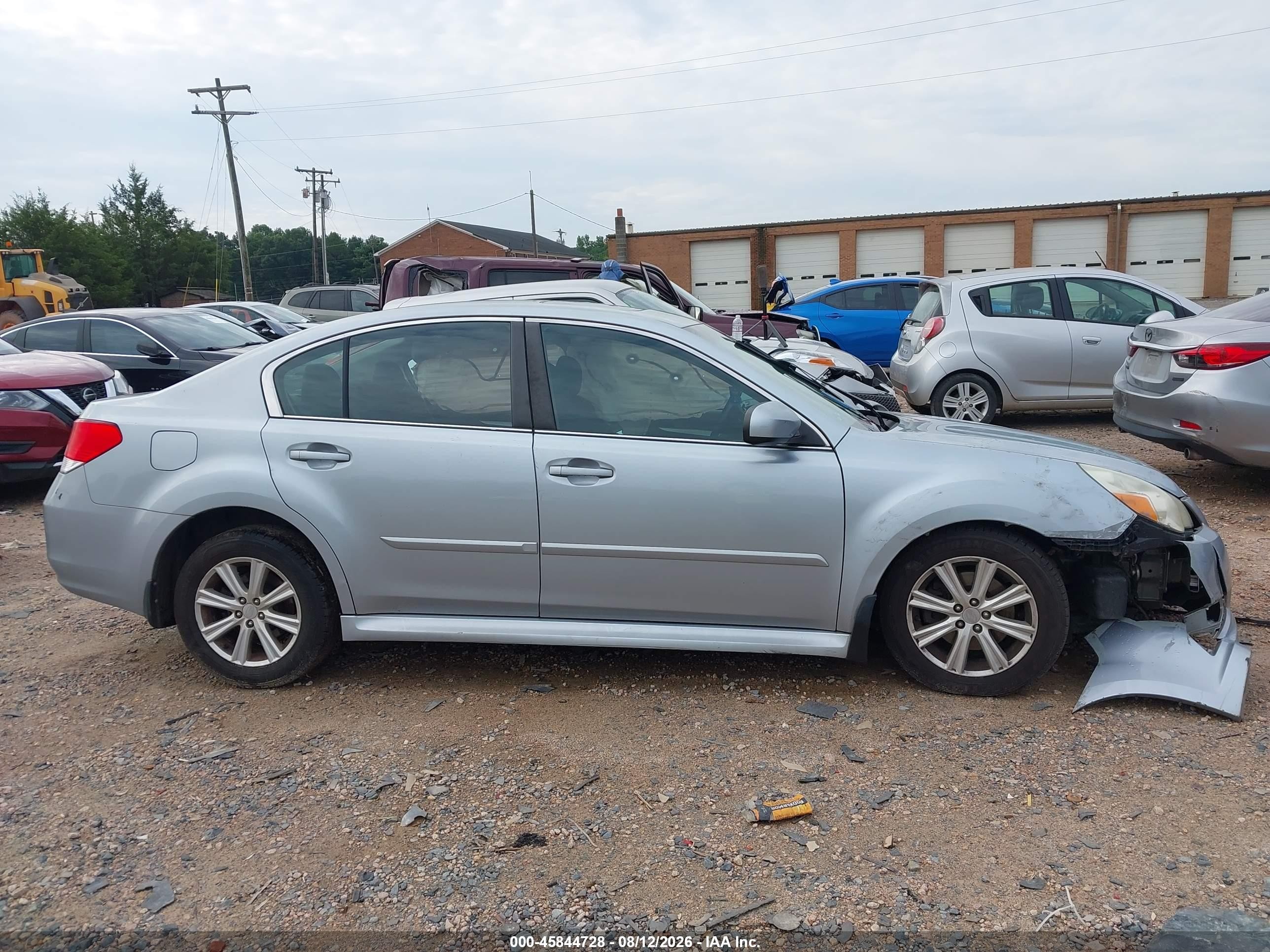2012 Subaru Legacy 2.5i Premium Silver vin: 4S3BMCG67C3002338