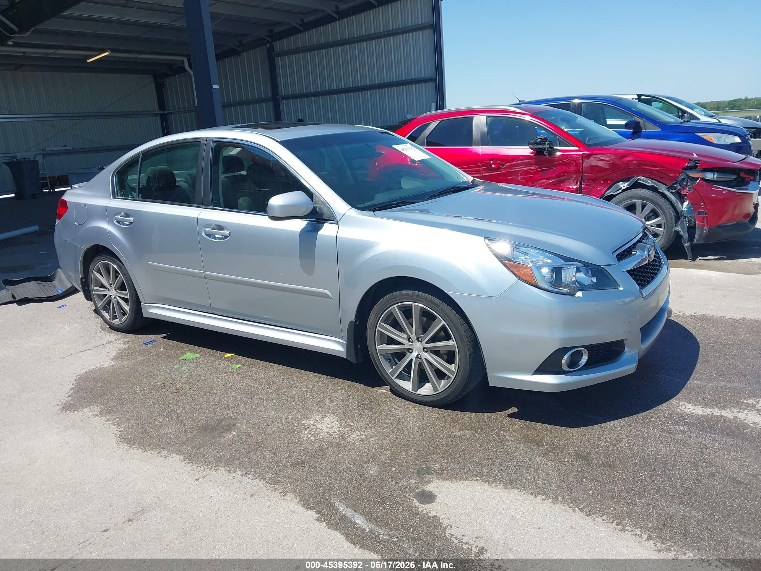 2013 Subaru Legacy 2.5 I Sport Silver vin: 4S3BMCG67D3025202