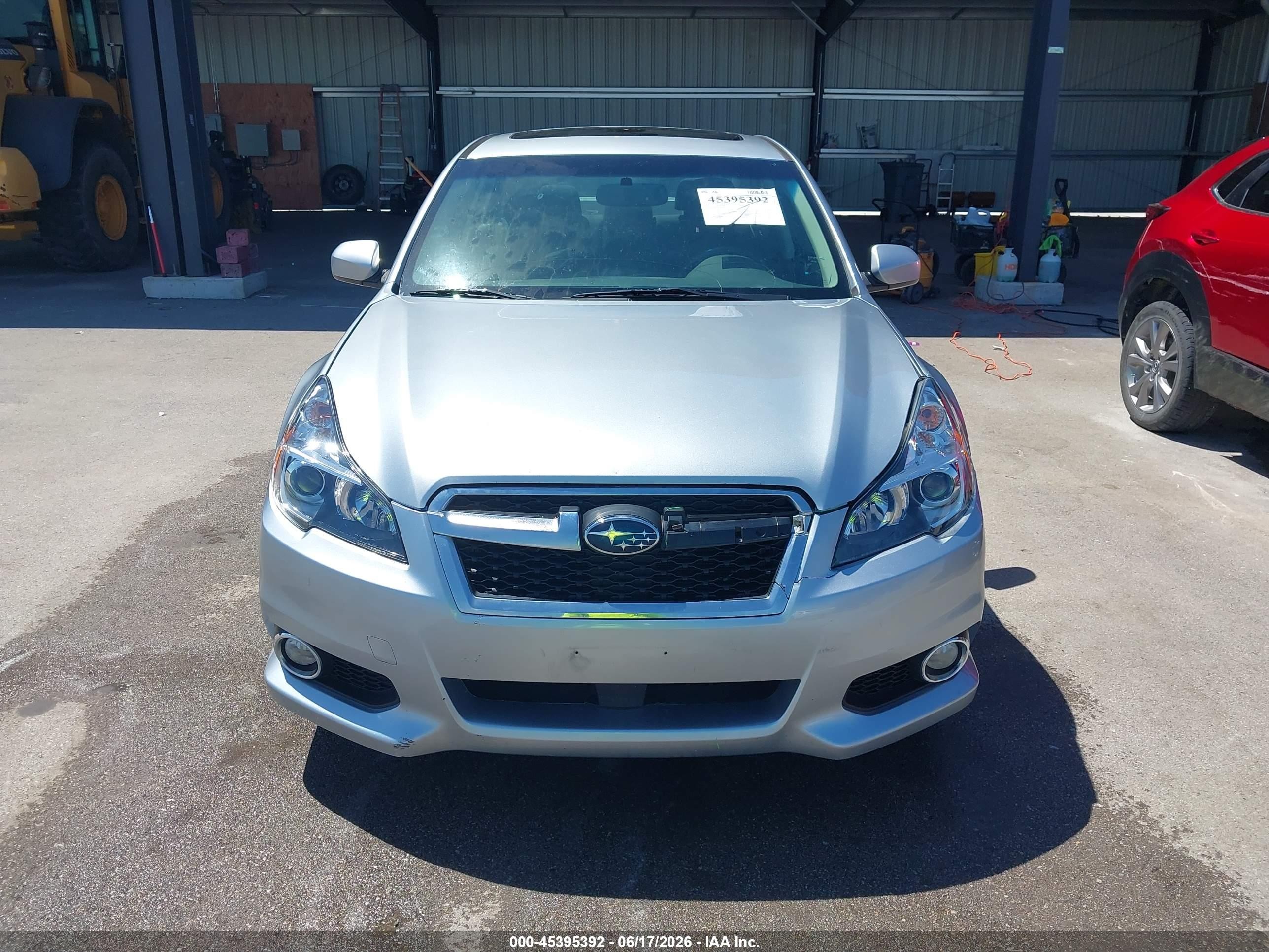 2013 Subaru Legacy 2.5 I Sport Silver vin: 4S3BMCG67D3025202