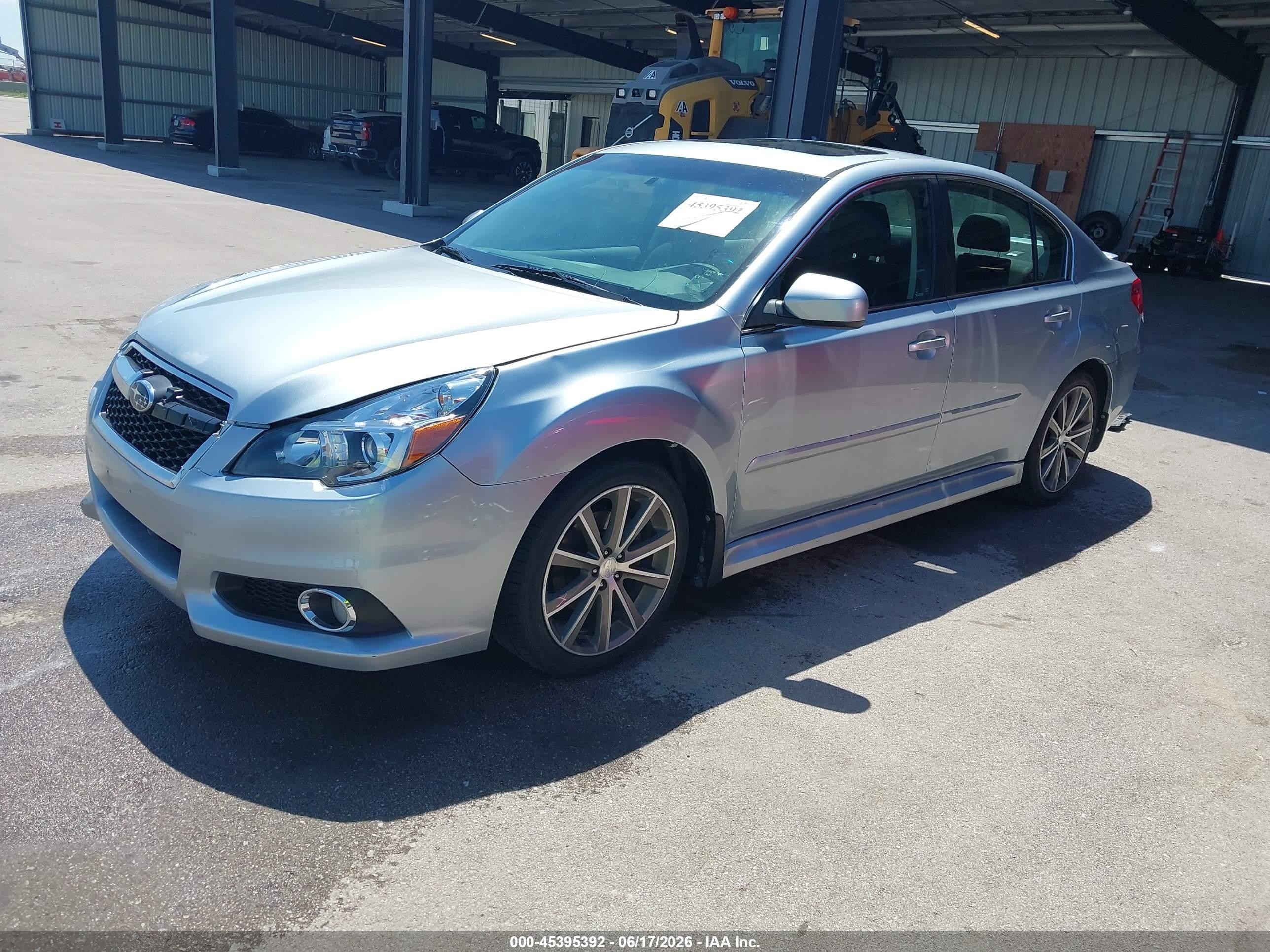 2013 Subaru Legacy 2.5 I Sport Silver vin: 4S3BMCG67D3025202