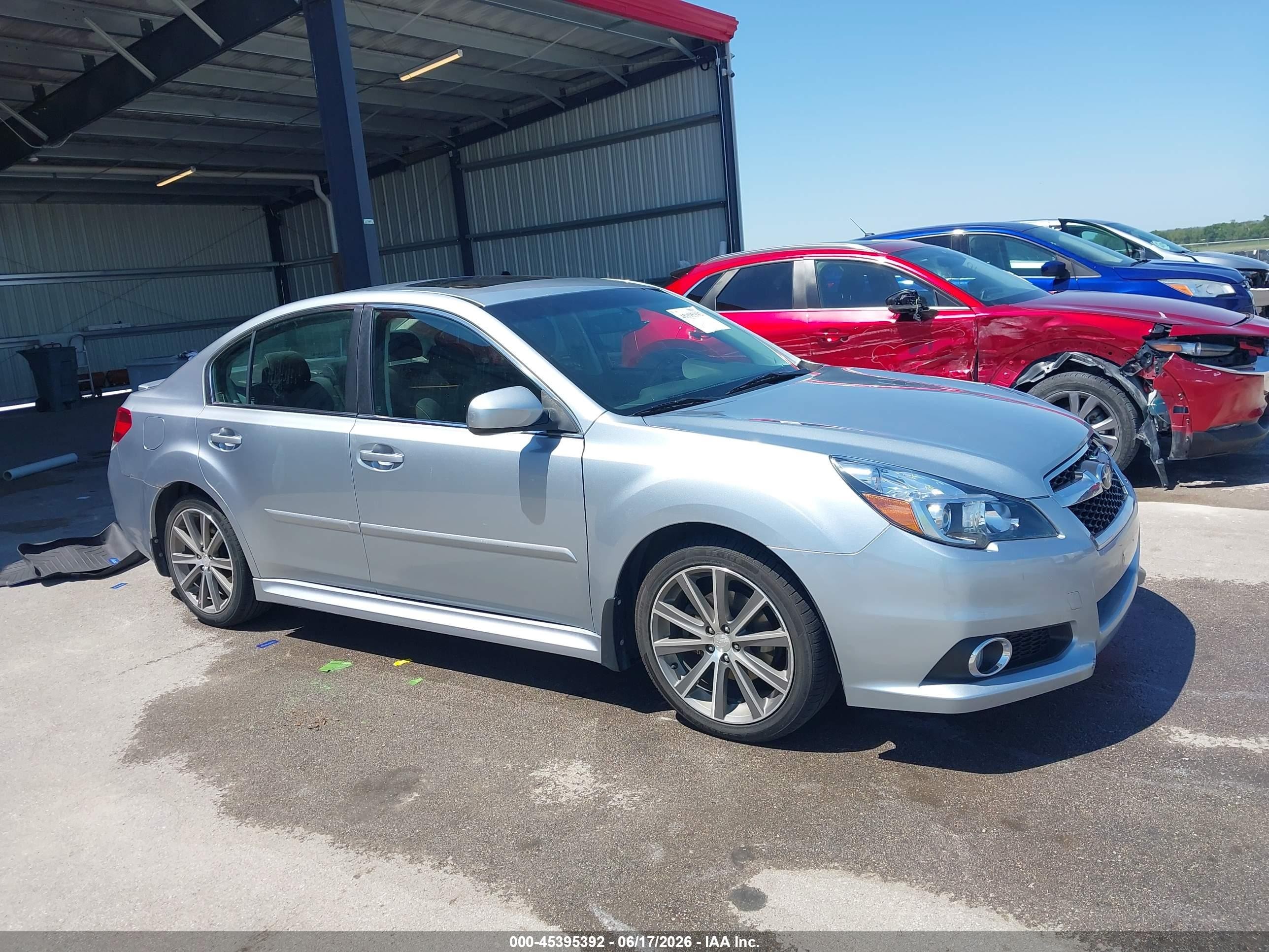 2013 Subaru Legacy 2.5 I Sport Silver vin: 4S3BMCG67D3025202