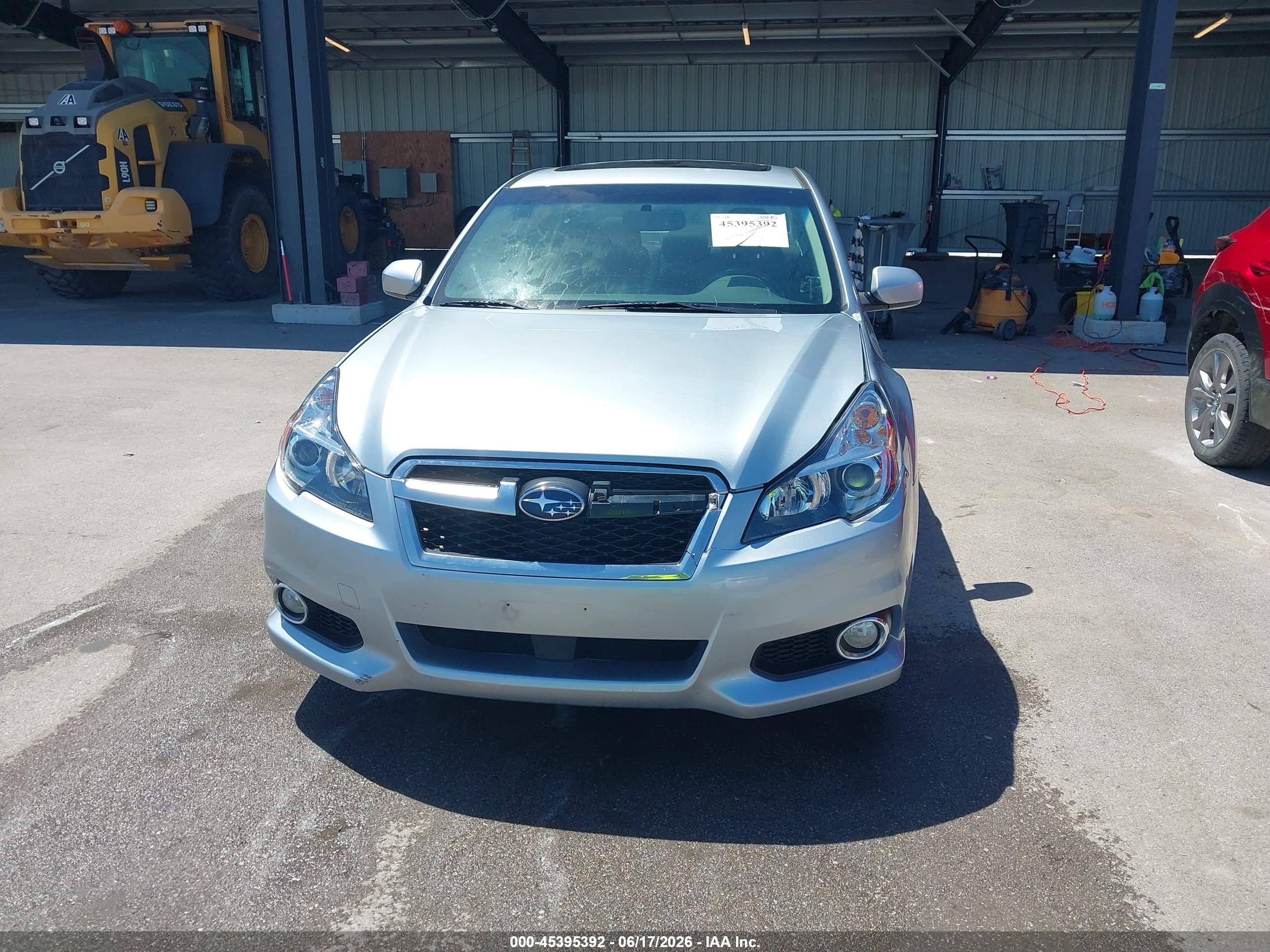 2013 Subaru Legacy 2.5 I Sport Silver vin: 4S3BMCG67D3025202