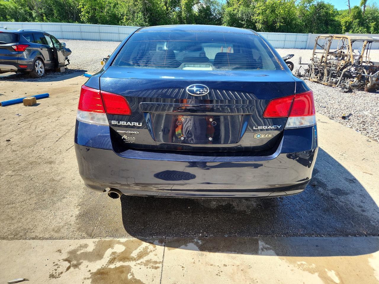 2012 Subaru Legacy 2.5i Premium Черный vin: 4S3BMCG69C3029427