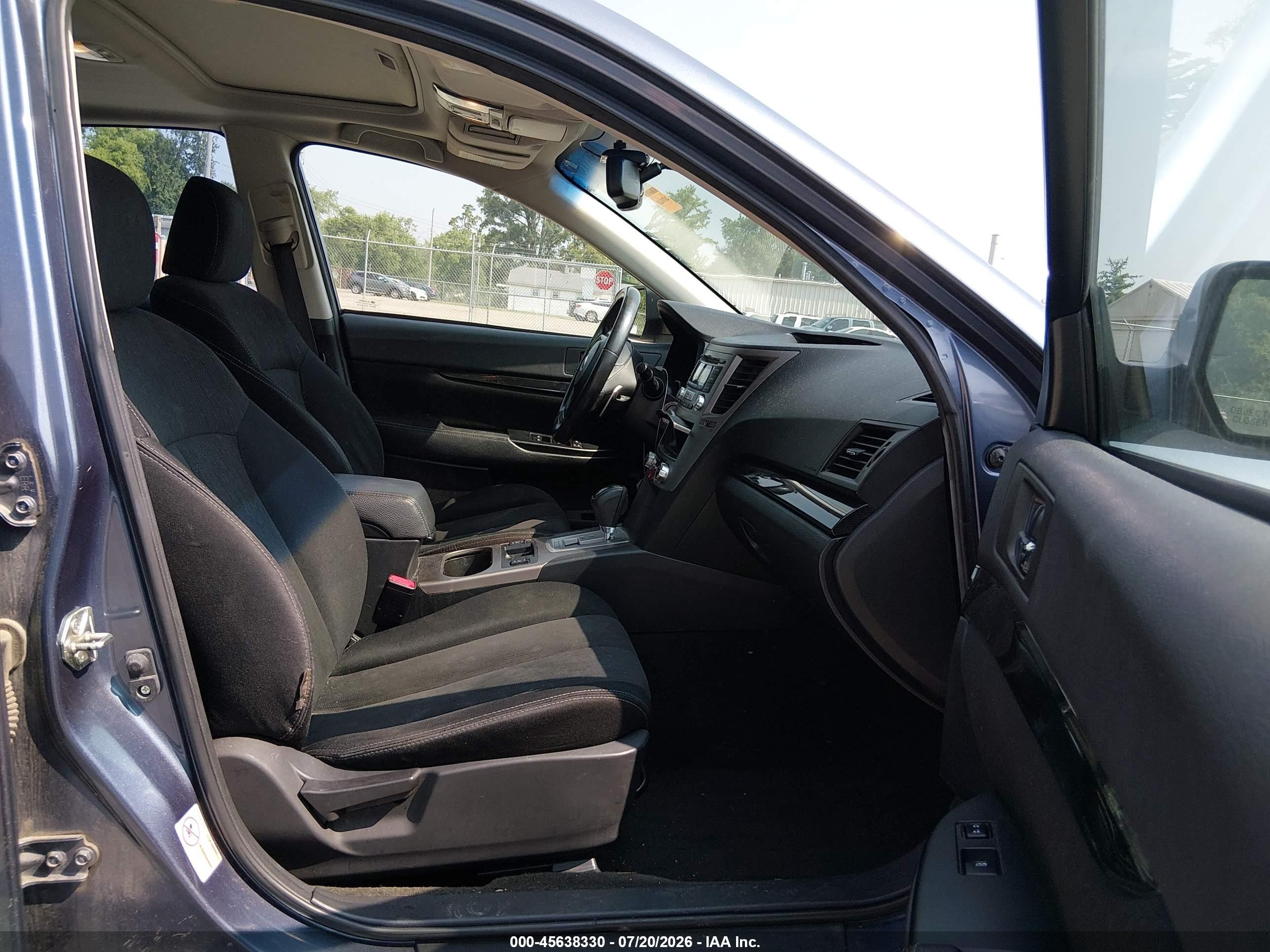 2013 Subaru Legacy 2.5 I Sport Blue vin: 4S3BMCG6XD3026277