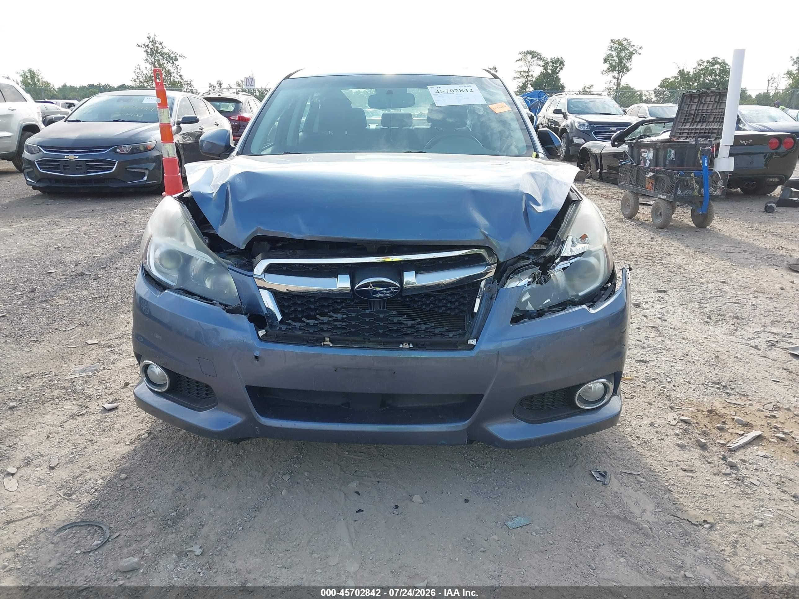 2014 Subaru Legacy 2.5 I Sport Синий vin: 4S3BMCH61E3034929