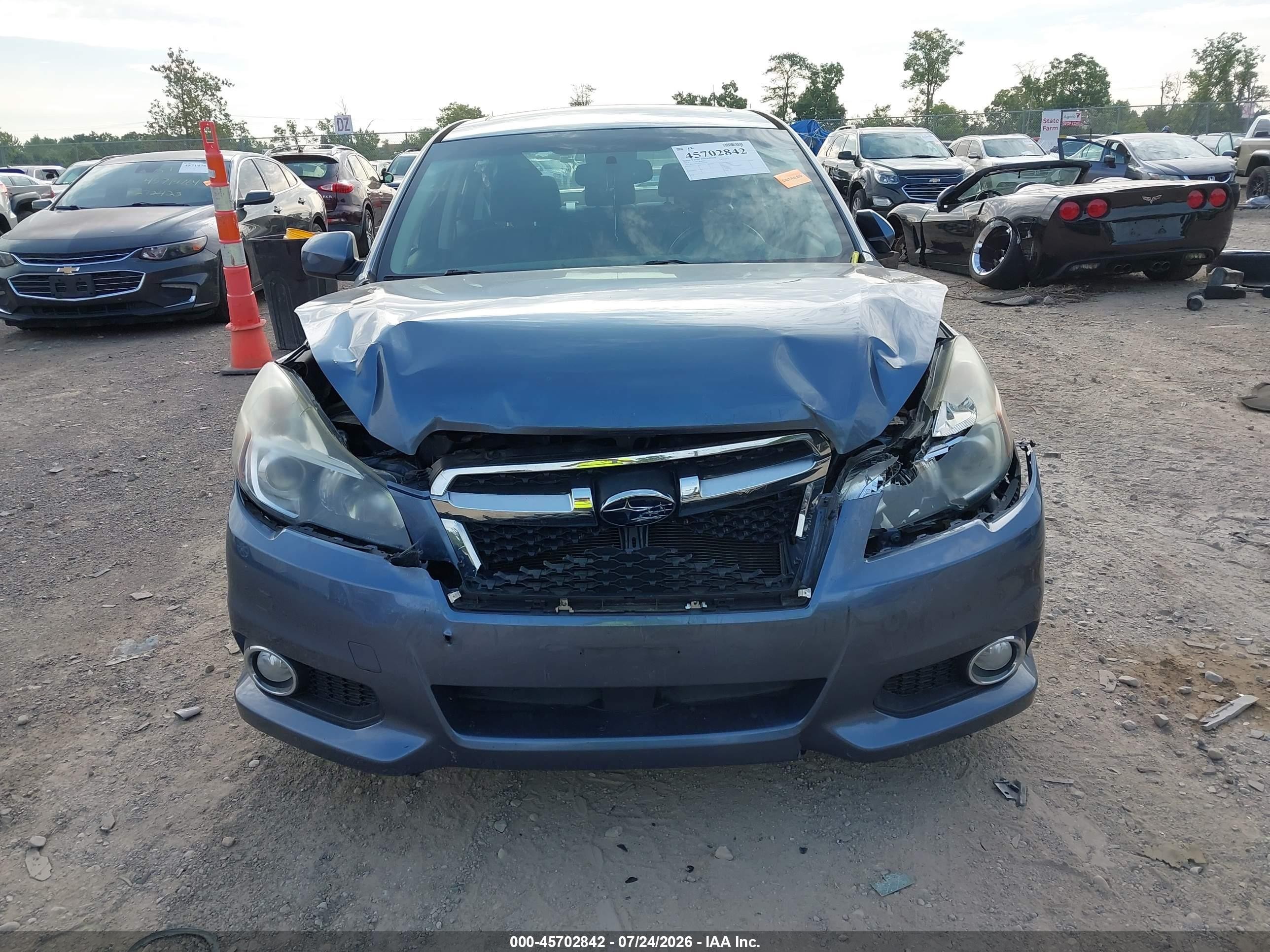 2014 Subaru Legacy 2.5 I Sport Синий vin: 4S3BMCH61E3034929