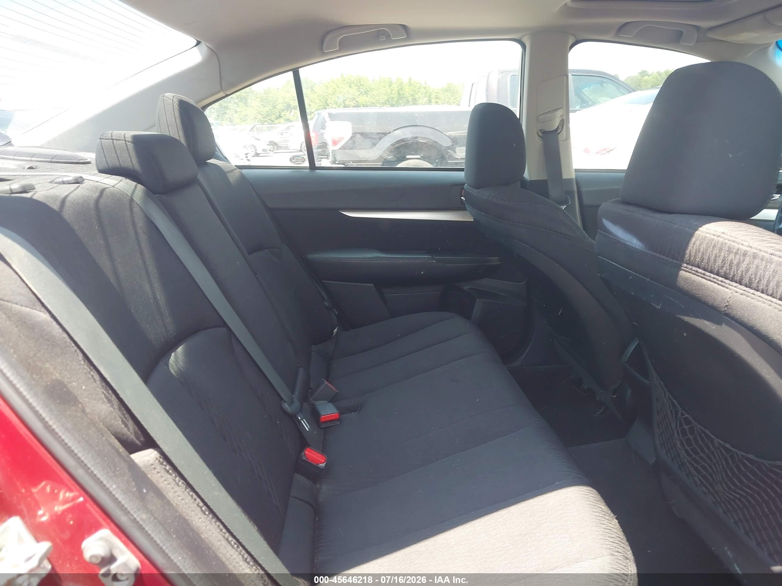 2010 Subaru Legacy 2.5i Premium Maroon vin: 4S3BMCH66A3211906