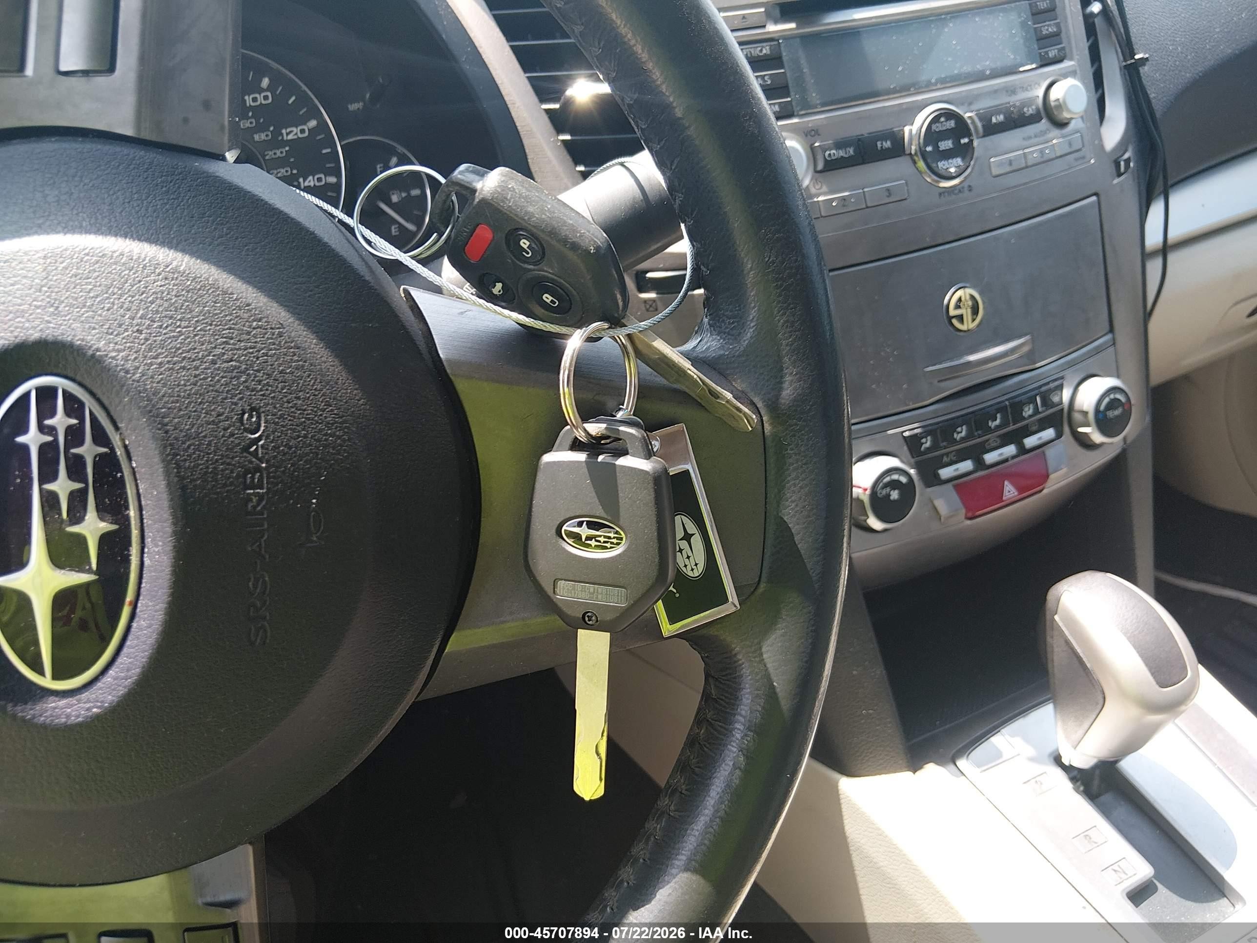 2011 Subaru Legacy 2.5i Premium Синий vin: 4S3BMCH67B3258105