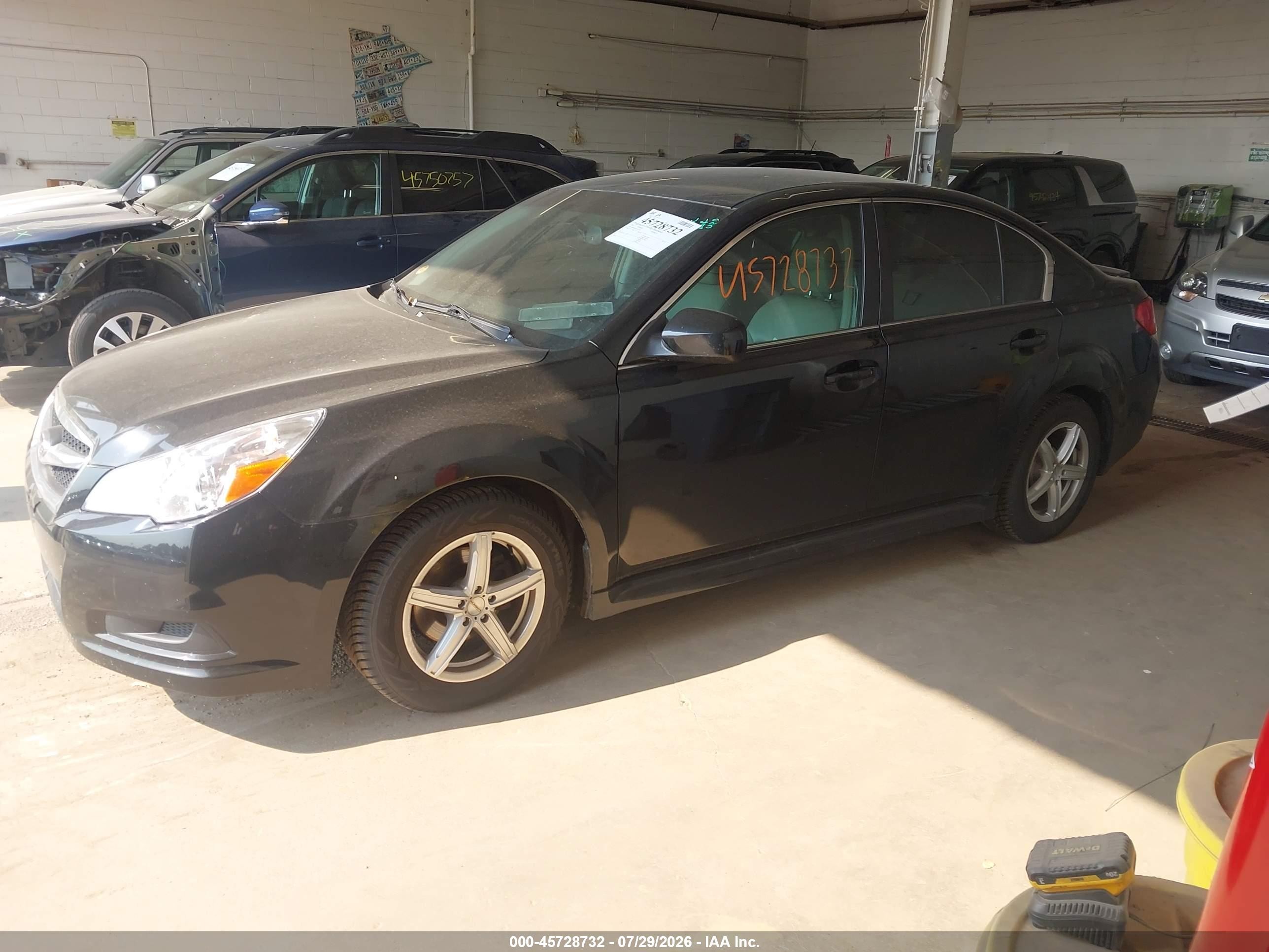 2010 Subaru Legacy 2.5i Limited Black vin: 4S3BMCJ69A3247163