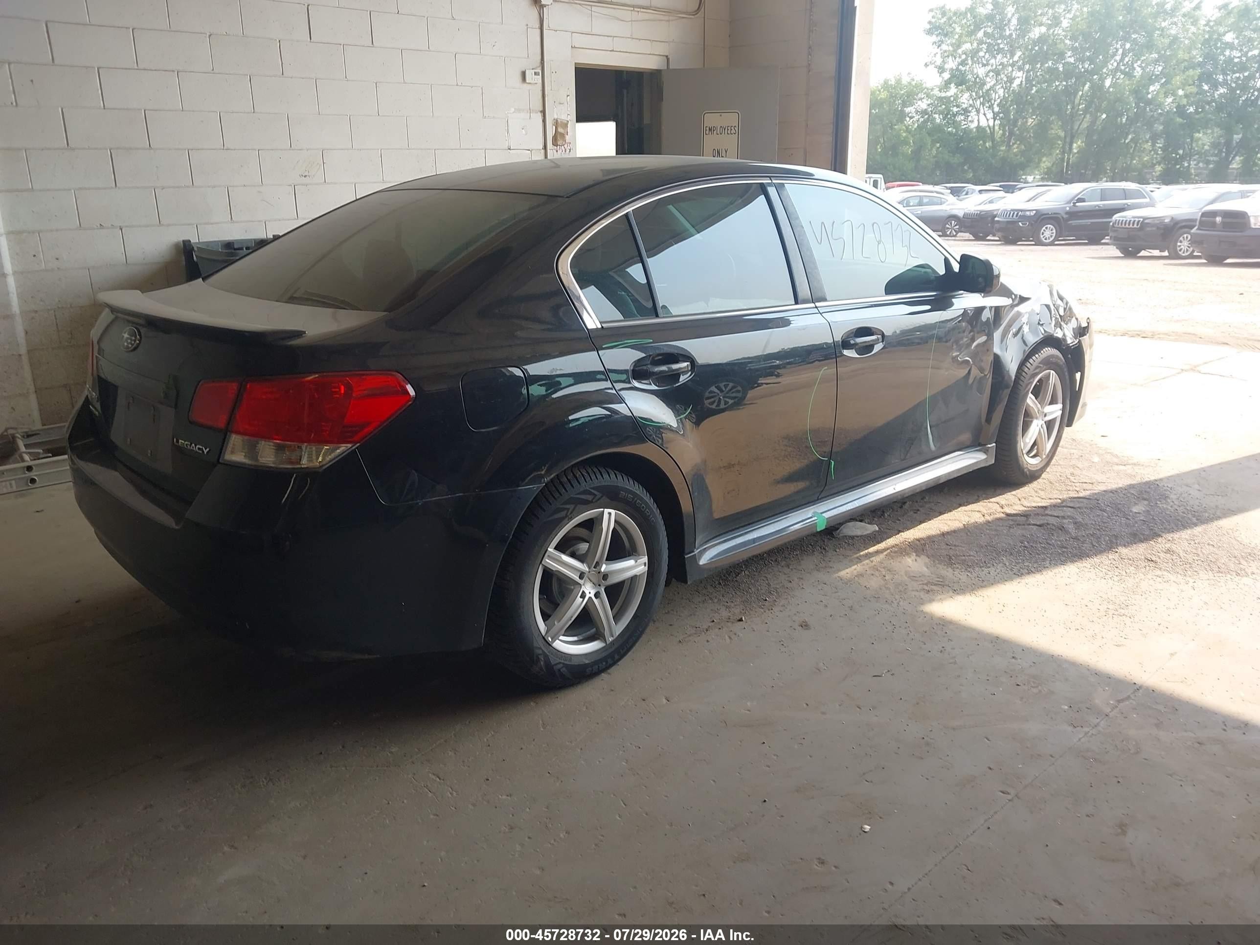 2010 Subaru Legacy 2.5i Limited Black vin: 4S3BMCJ69A3247163
