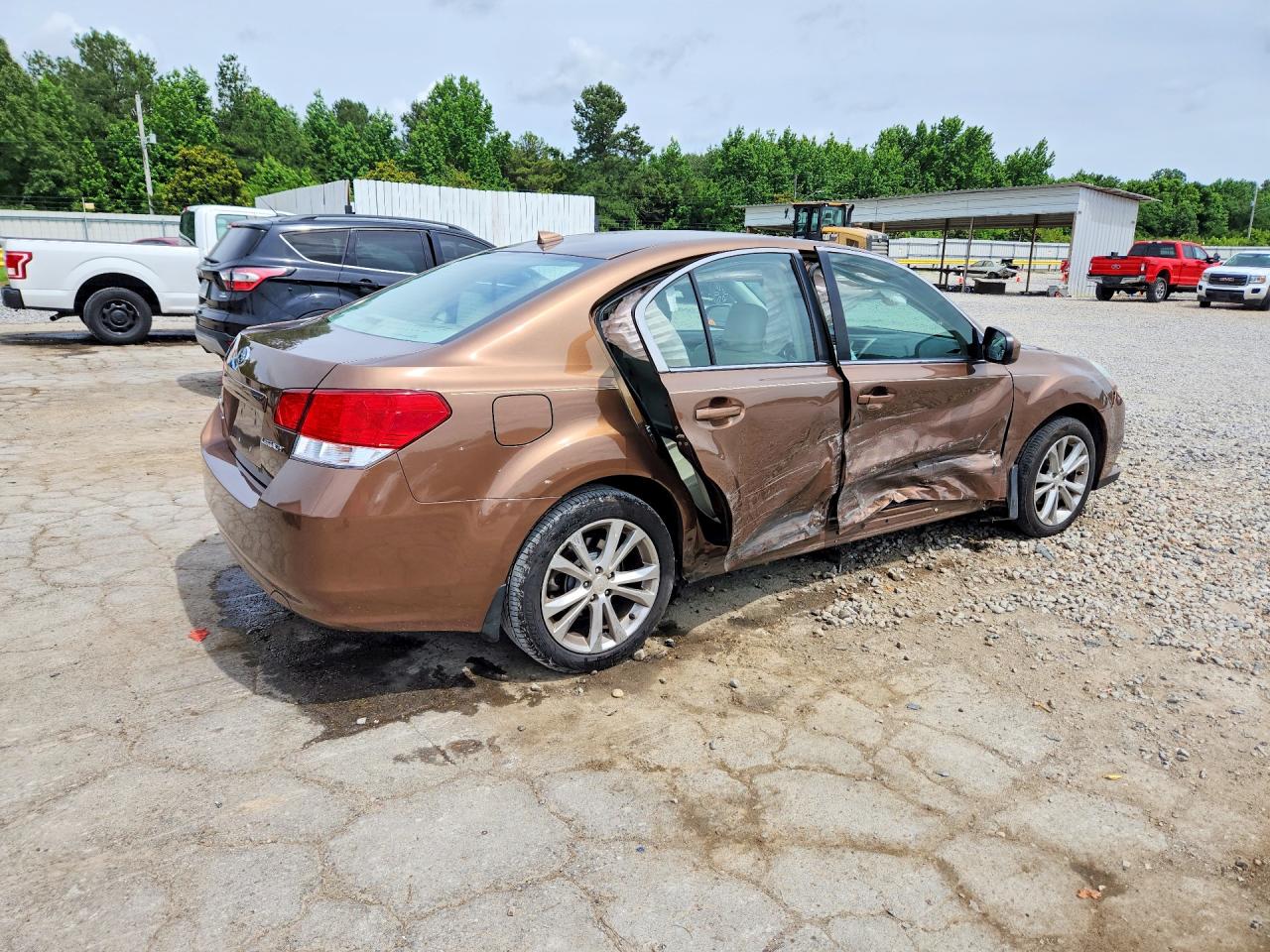 2013 Subaru Legacy 2.5i Limited Brown vin: 4S3BMCJ69D3040616