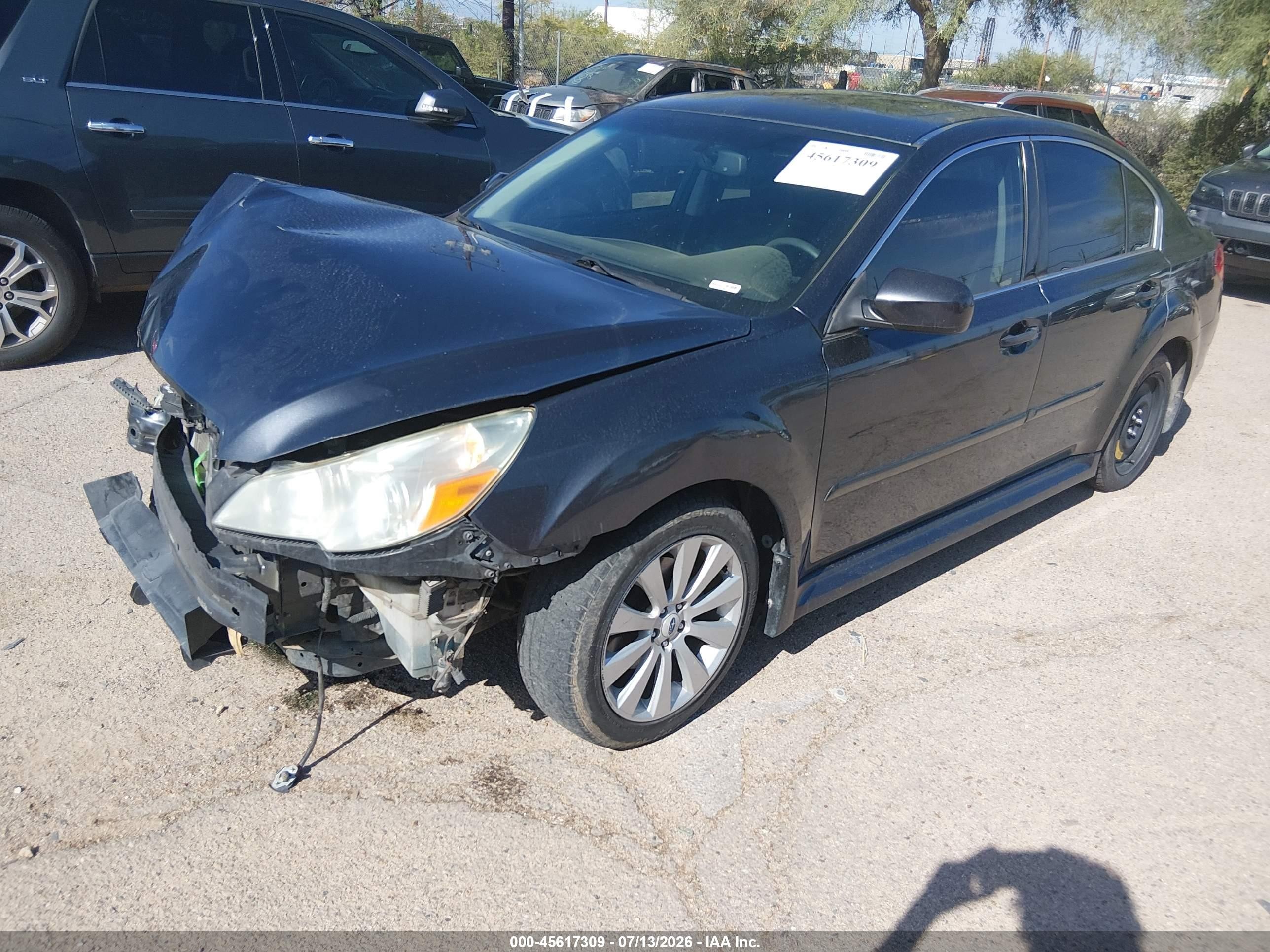 2012 Subaru Legacy 2.5i Limited Gray vin: 4S3BMCK60C3031350
