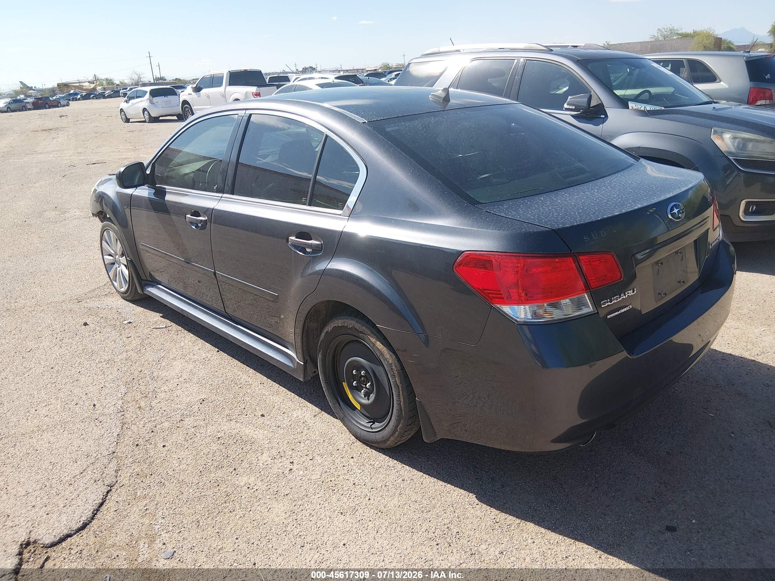 2012 Subaru Legacy 2.5i Limited Gray vin: 4S3BMCK60C3031350