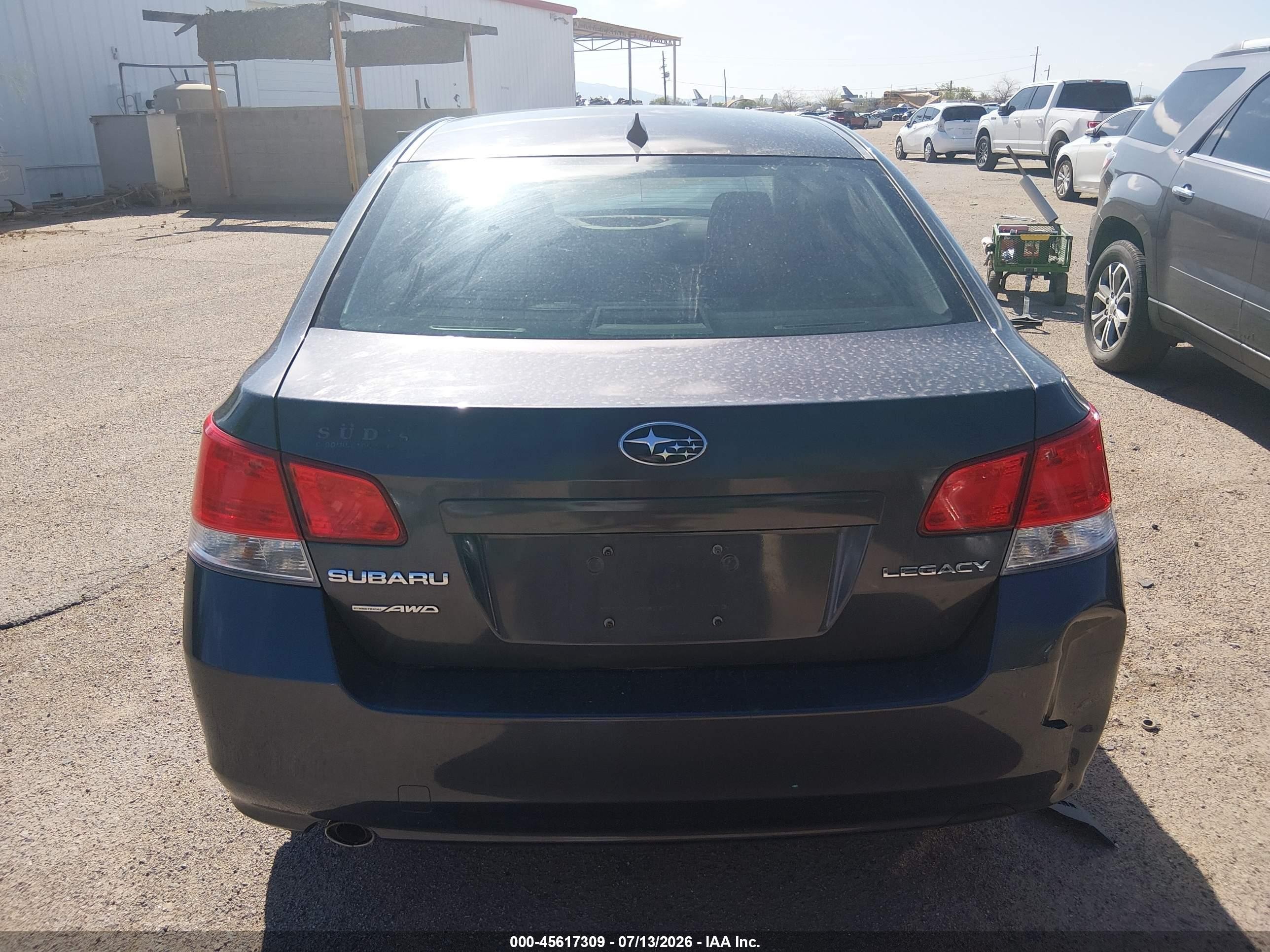 2012 Subaru Legacy 2.5i Limited Gray vin: 4S3BMCK60C3031350