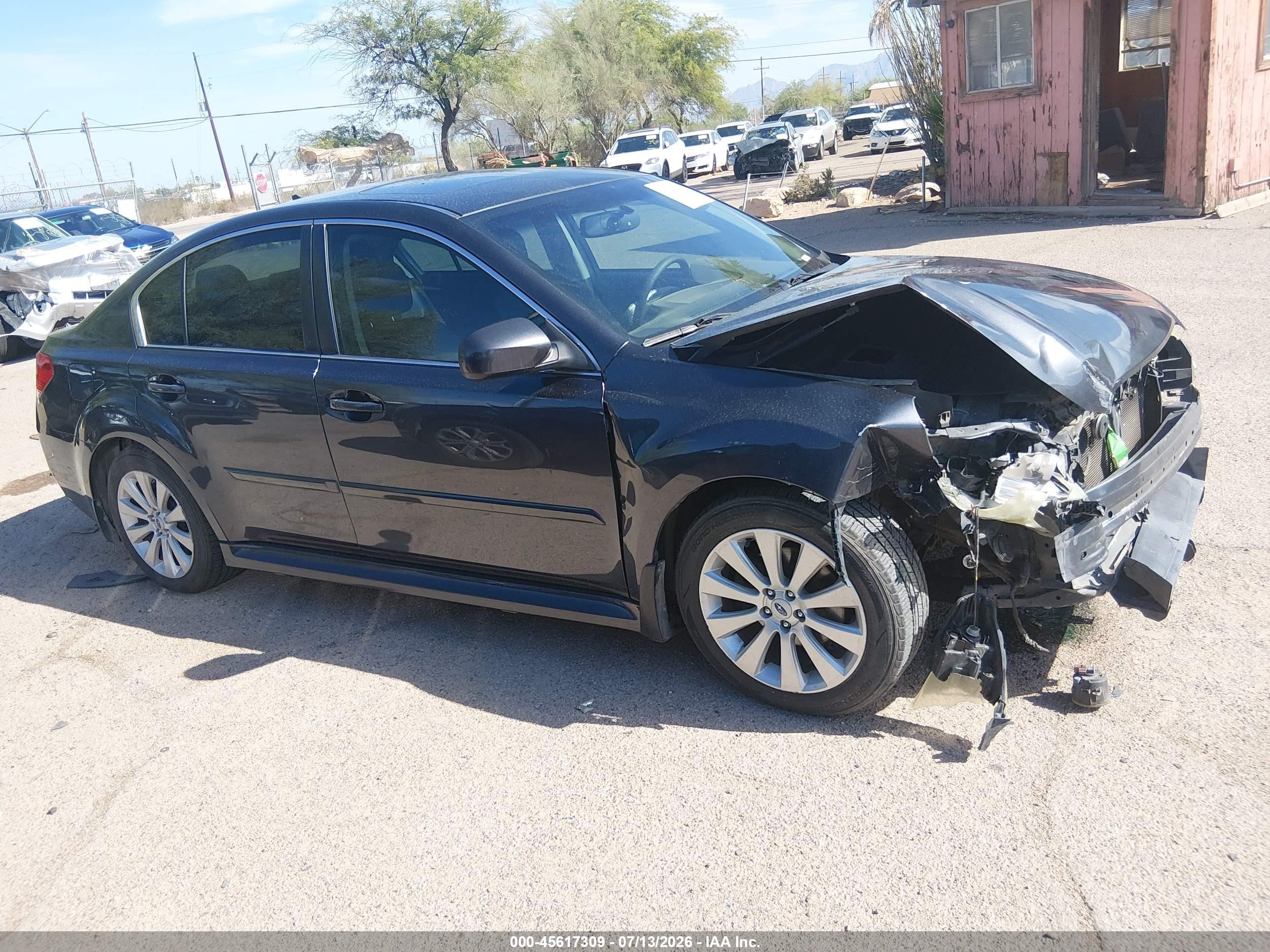 2012 Subaru Legacy 2.5i Limited Gray vin: 4S3BMCK60C3031350