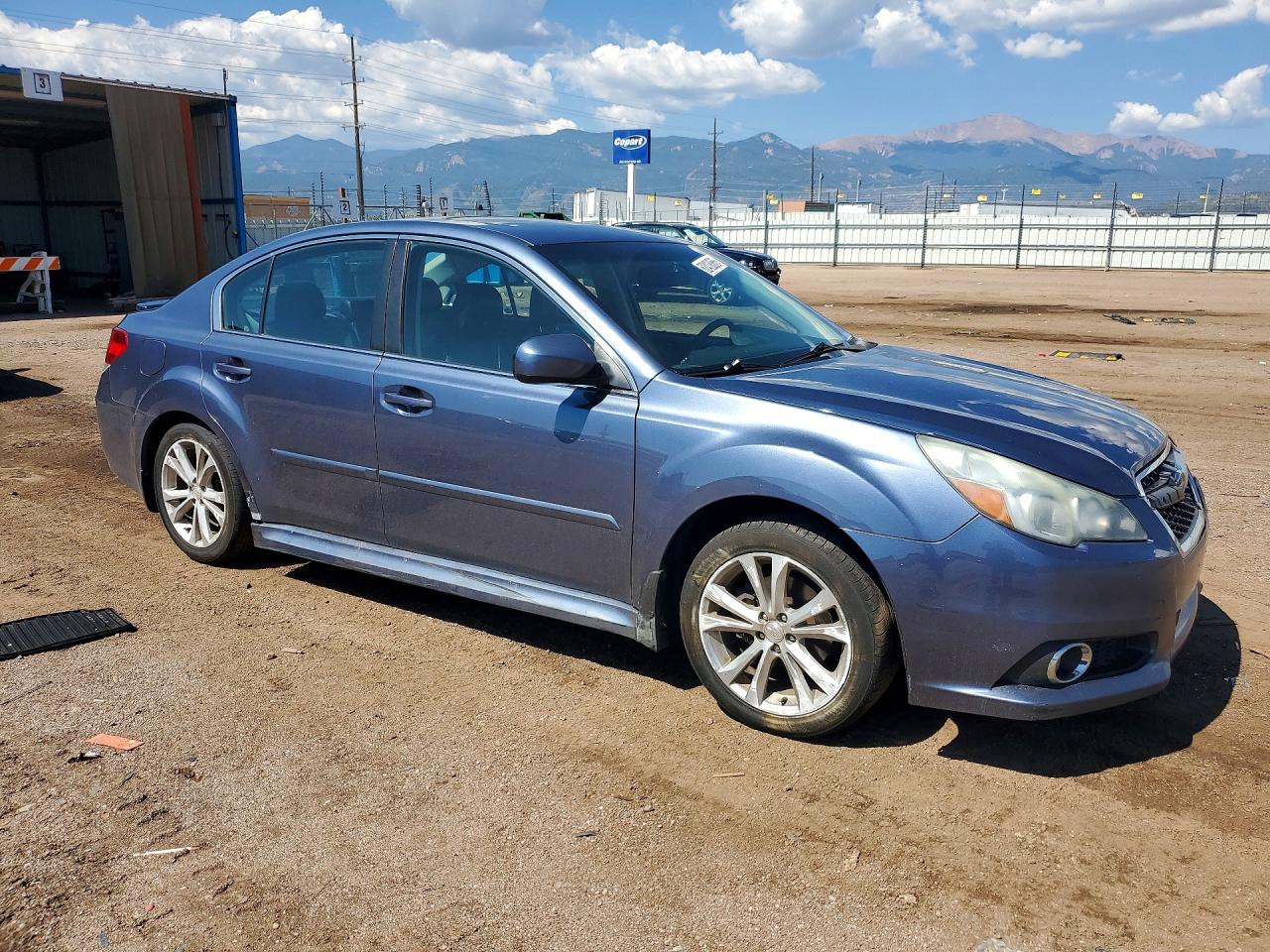 2013 Subaru Legacy 2.5i Limited Blue vin: 4S3BMCK60D3022861