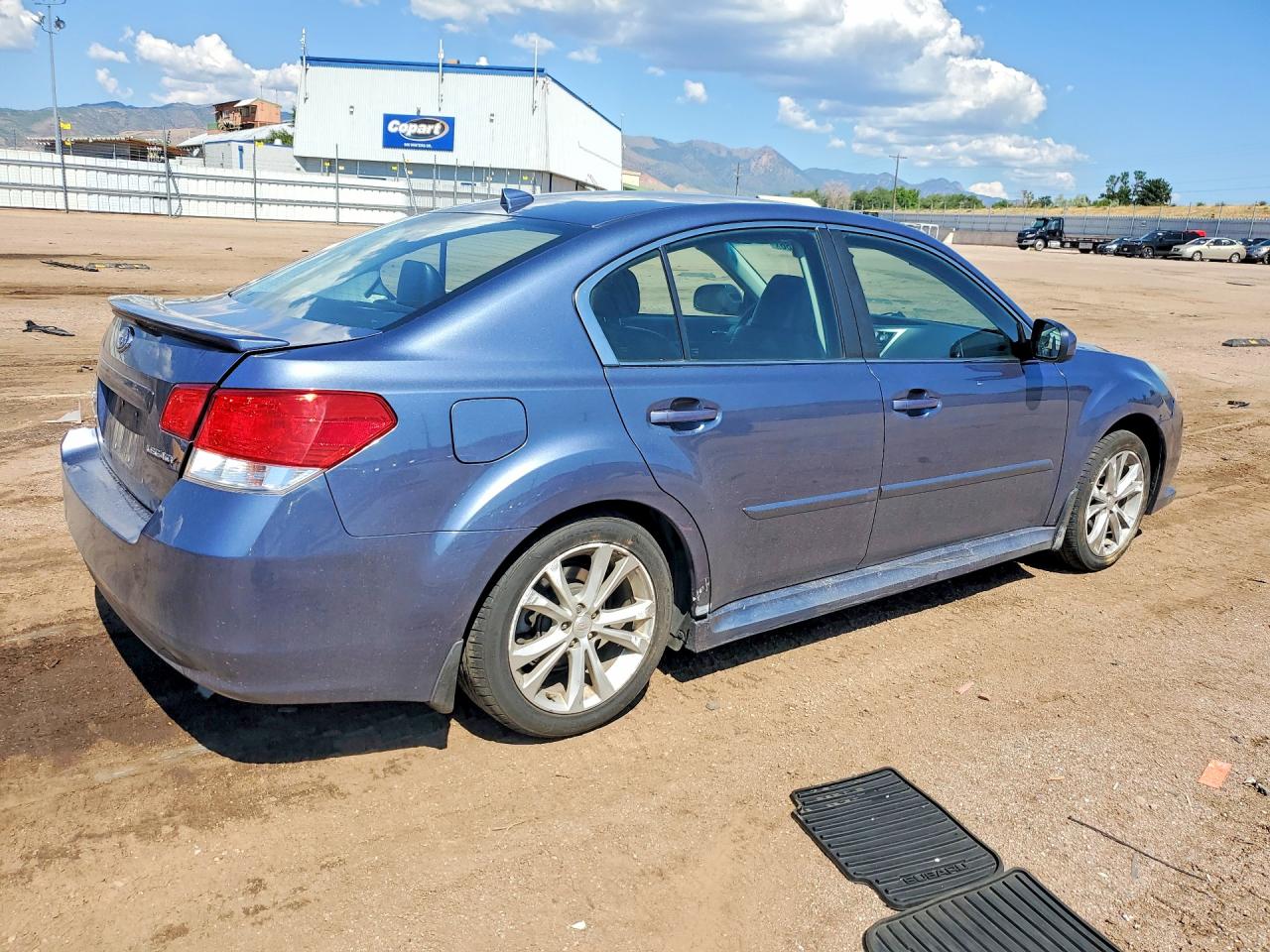 2013 Subaru Legacy 2.5i Limited Blue vin: 4S3BMCK60D3022861