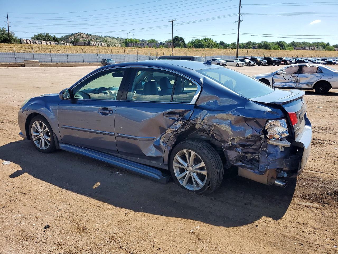 2013 Subaru Legacy 2.5i Limited Blue vin: 4S3BMCK60D3022861