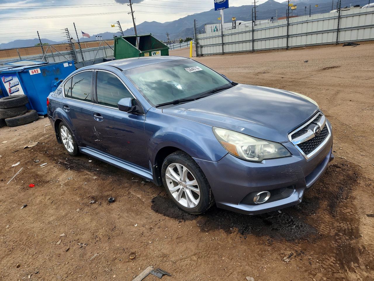 2013 Subaru Legacy 2.5i Limited Синий vin: 4S3BMCK60D3028725