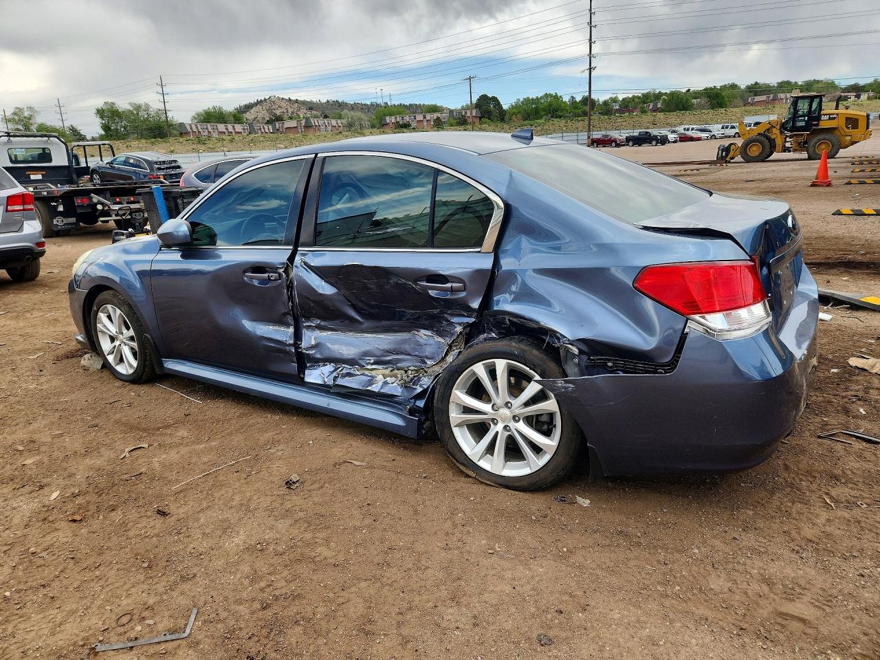 2013 Subaru Legacy 2.5i Limited Синий vin: 4S3BMCK60D3028725
