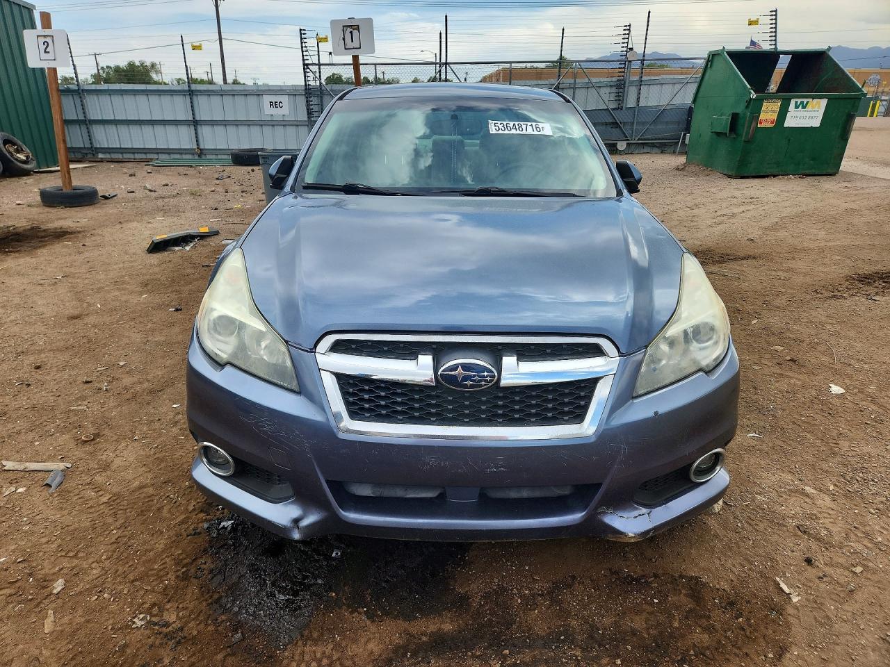 2013 Subaru Legacy 2.5i Limited Синий vin: 4S3BMCK60D3028725