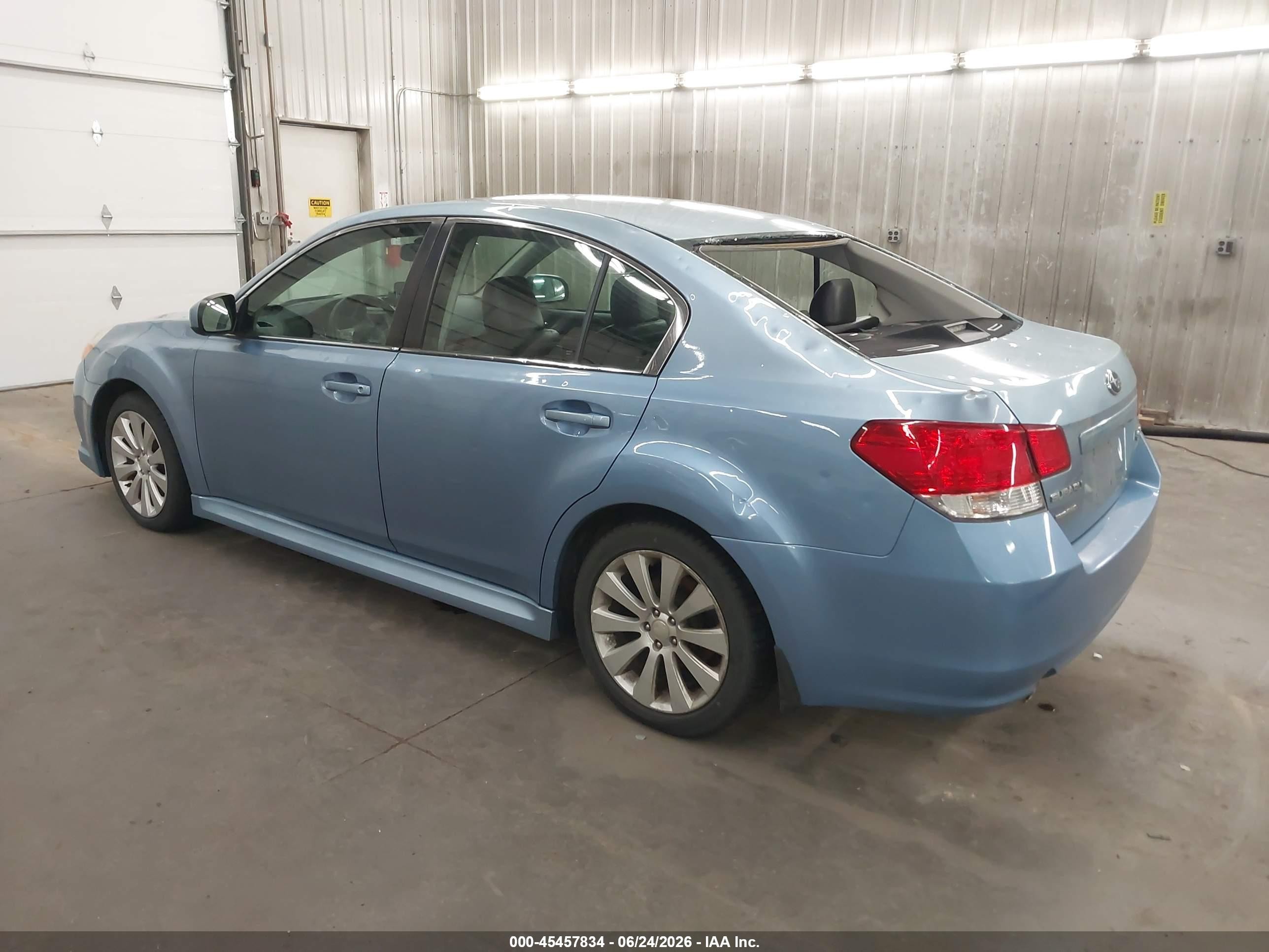 2010 Subaru Legacy 2.5i Limited Синий vin: 4S3BMCK61A3237645