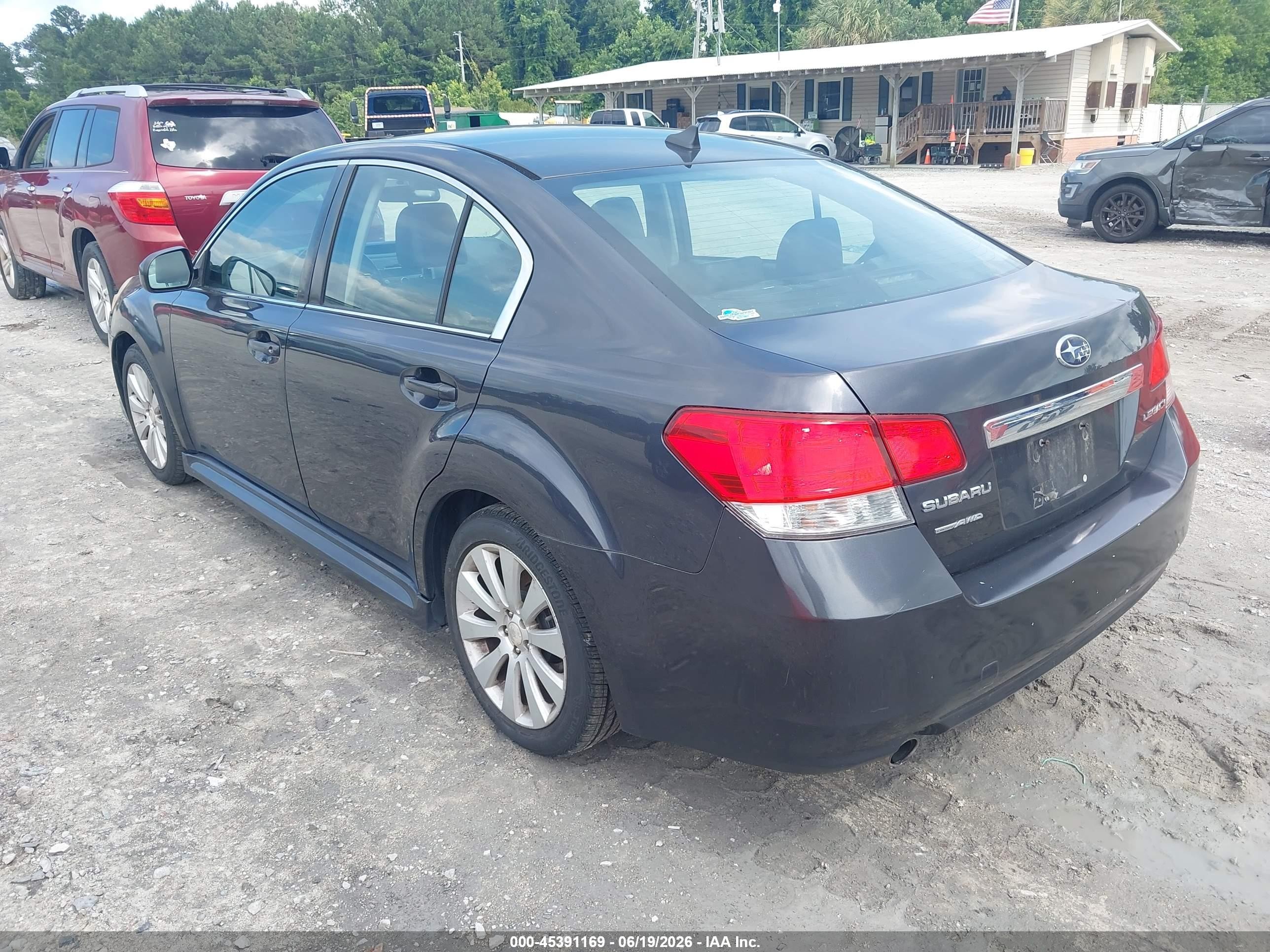 2011 Subaru Legacy 2.5i Limited Dark Blue vin: 4S3BMCK61B3243155