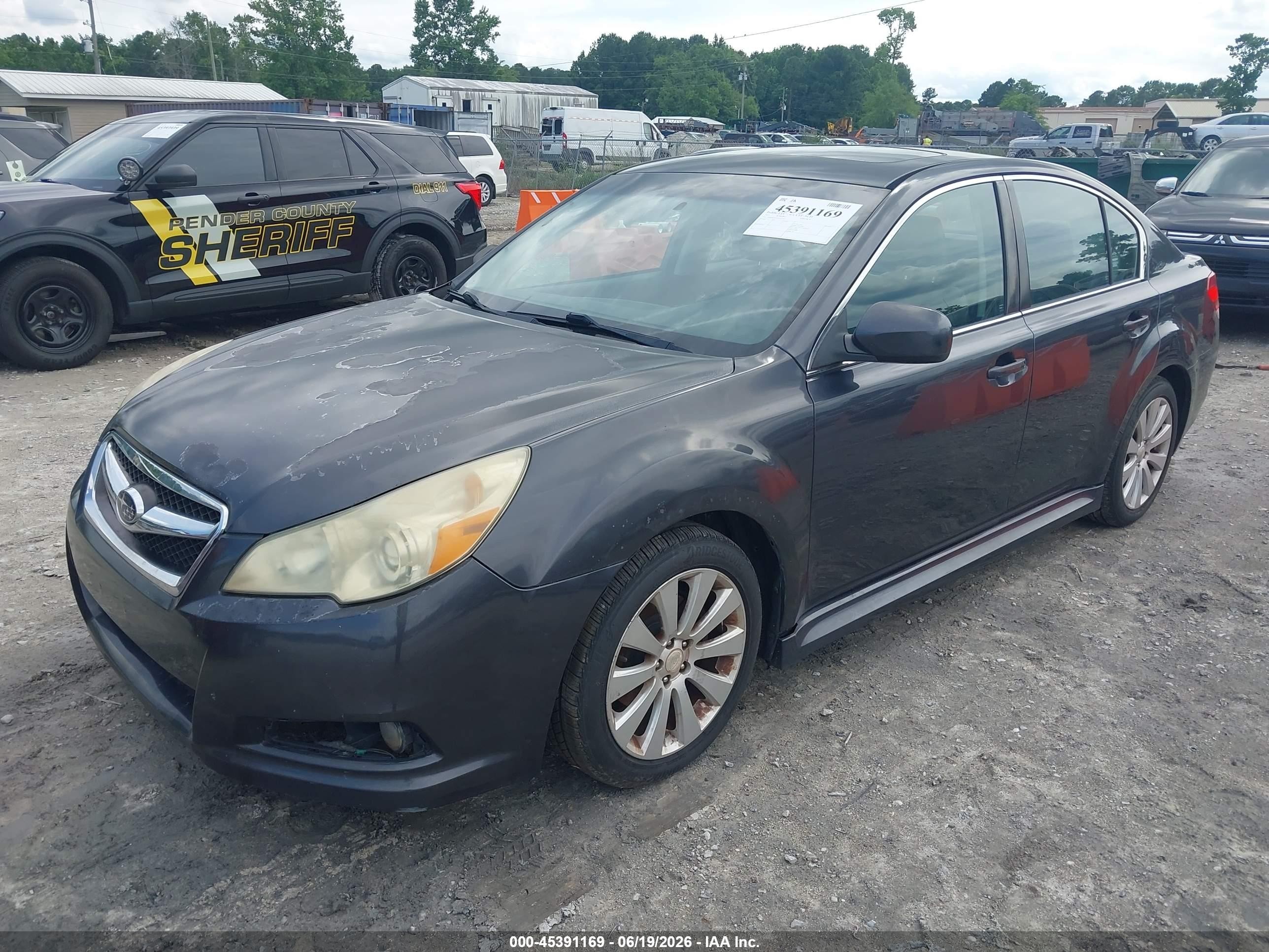 2011 Subaru Legacy 2.5i Limited Dark Blue vin: 4S3BMCK61B3243155