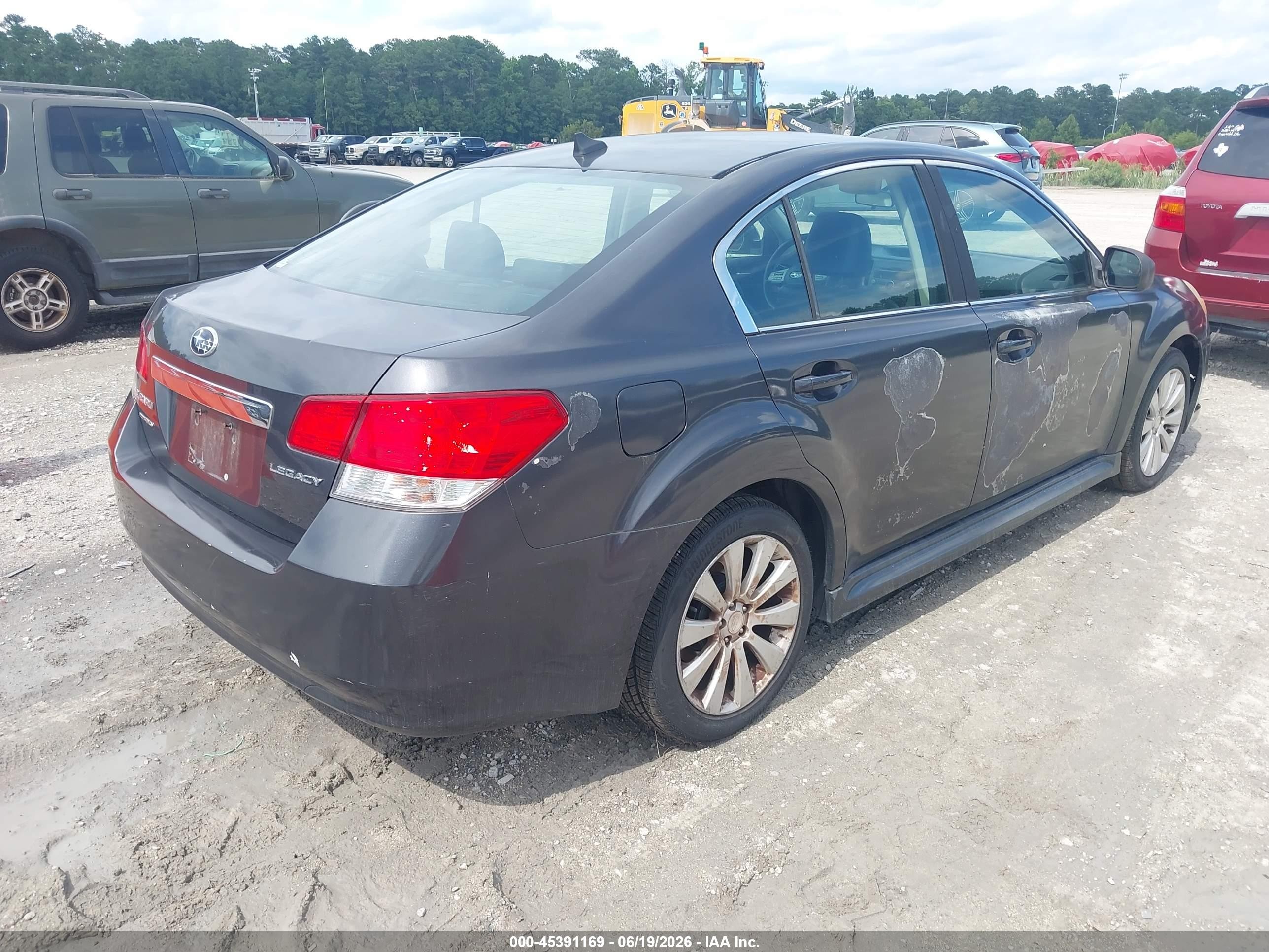 2011 Subaru Legacy 2.5i Limited Dark Blue vin: 4S3BMCK61B3243155